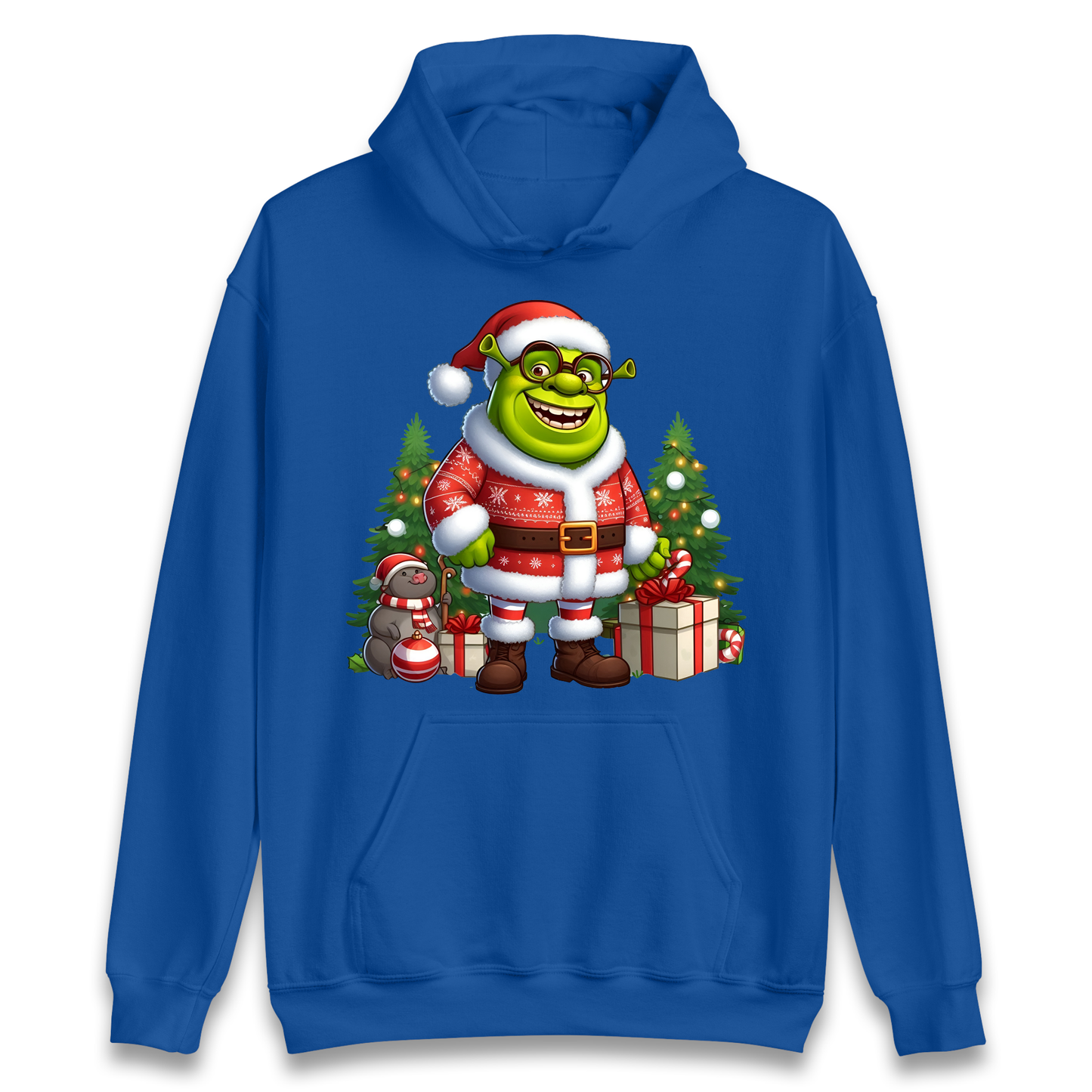 Shrek Santa Claus Presents Hoodie
