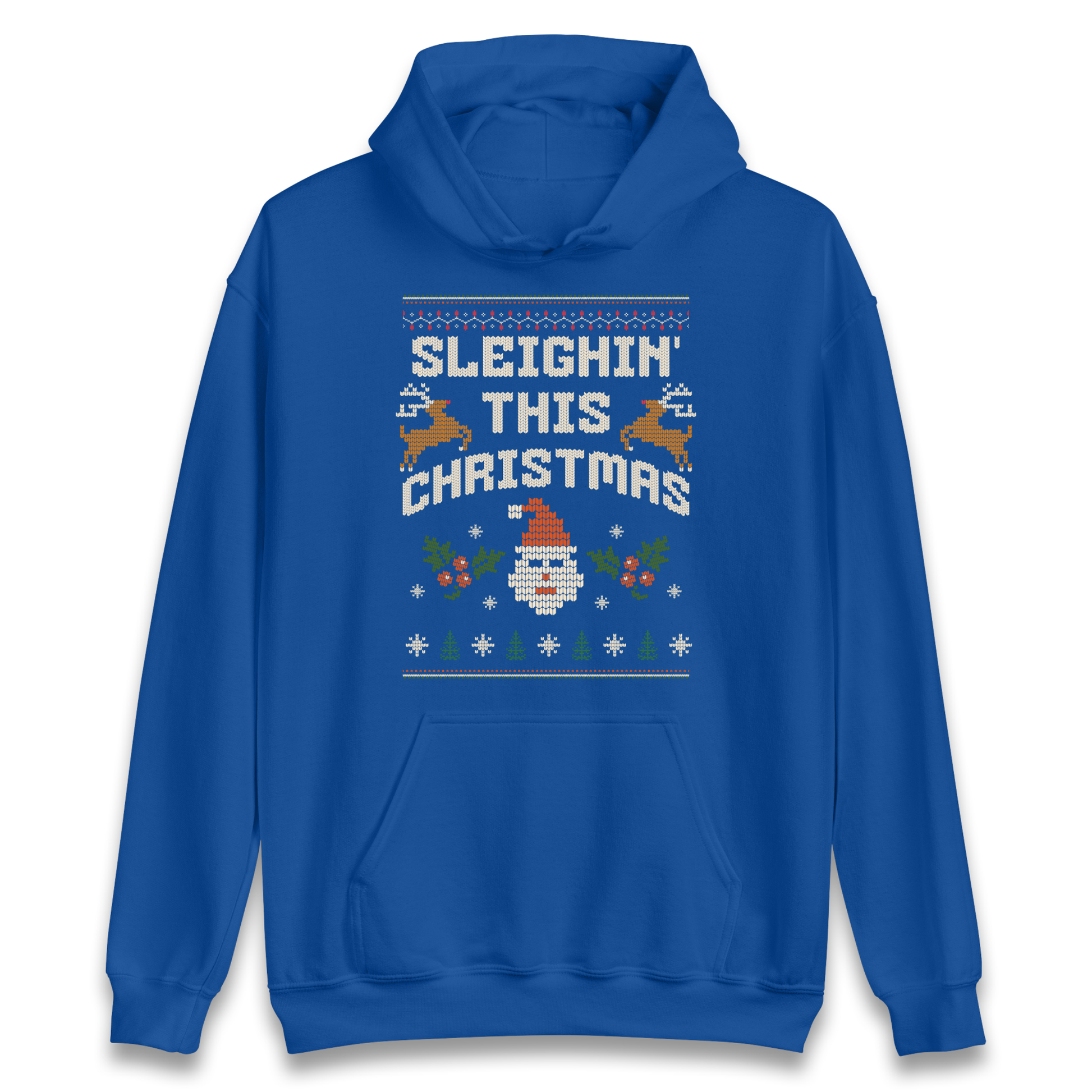 Sleighin This Christmas Christmas Hoodie