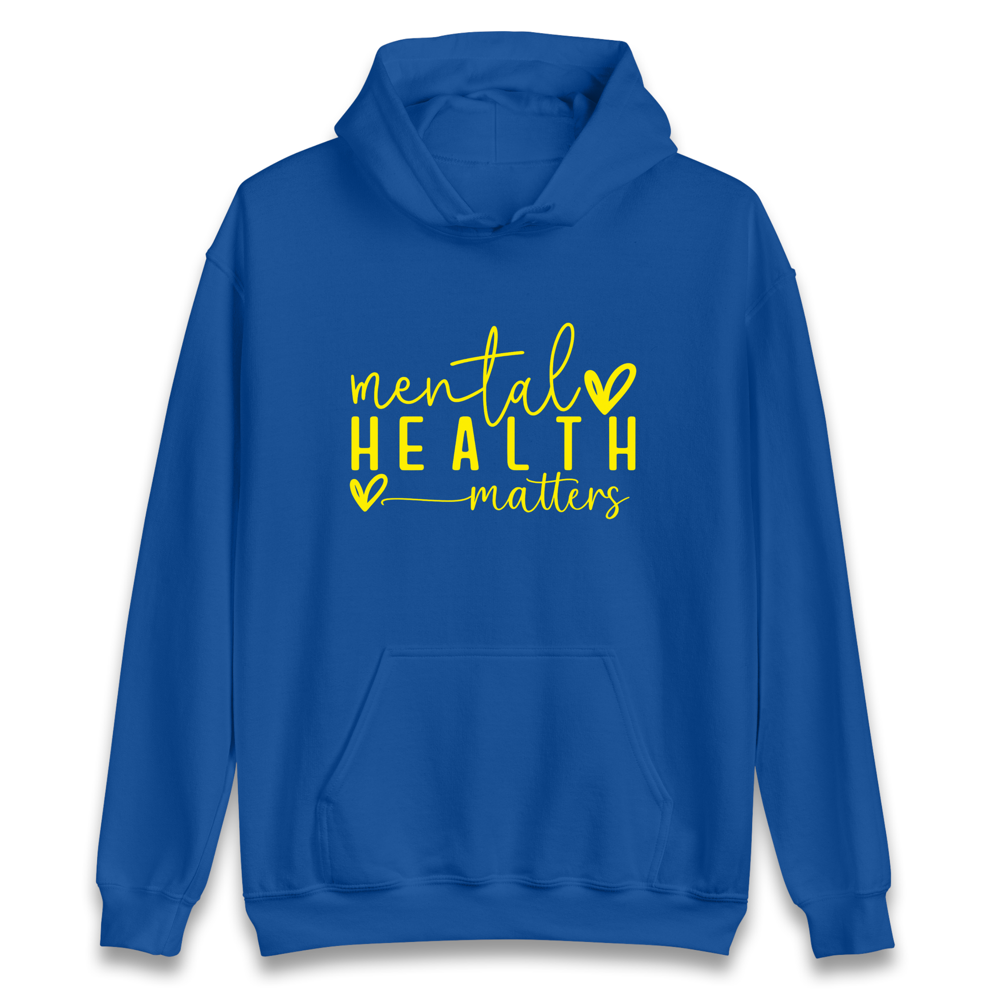 Yellow Mental Health Hoodie