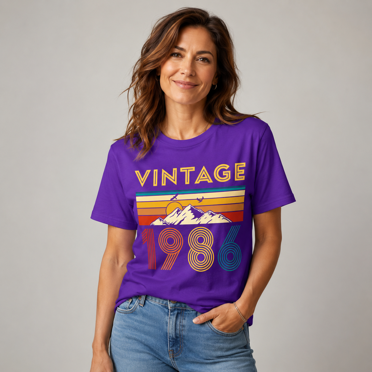 40th Birthday T-shirt, 1986 T-shirt, Birthday Gift for Women, Happy Birthday T Shirt, Birthday T-shirt Gift