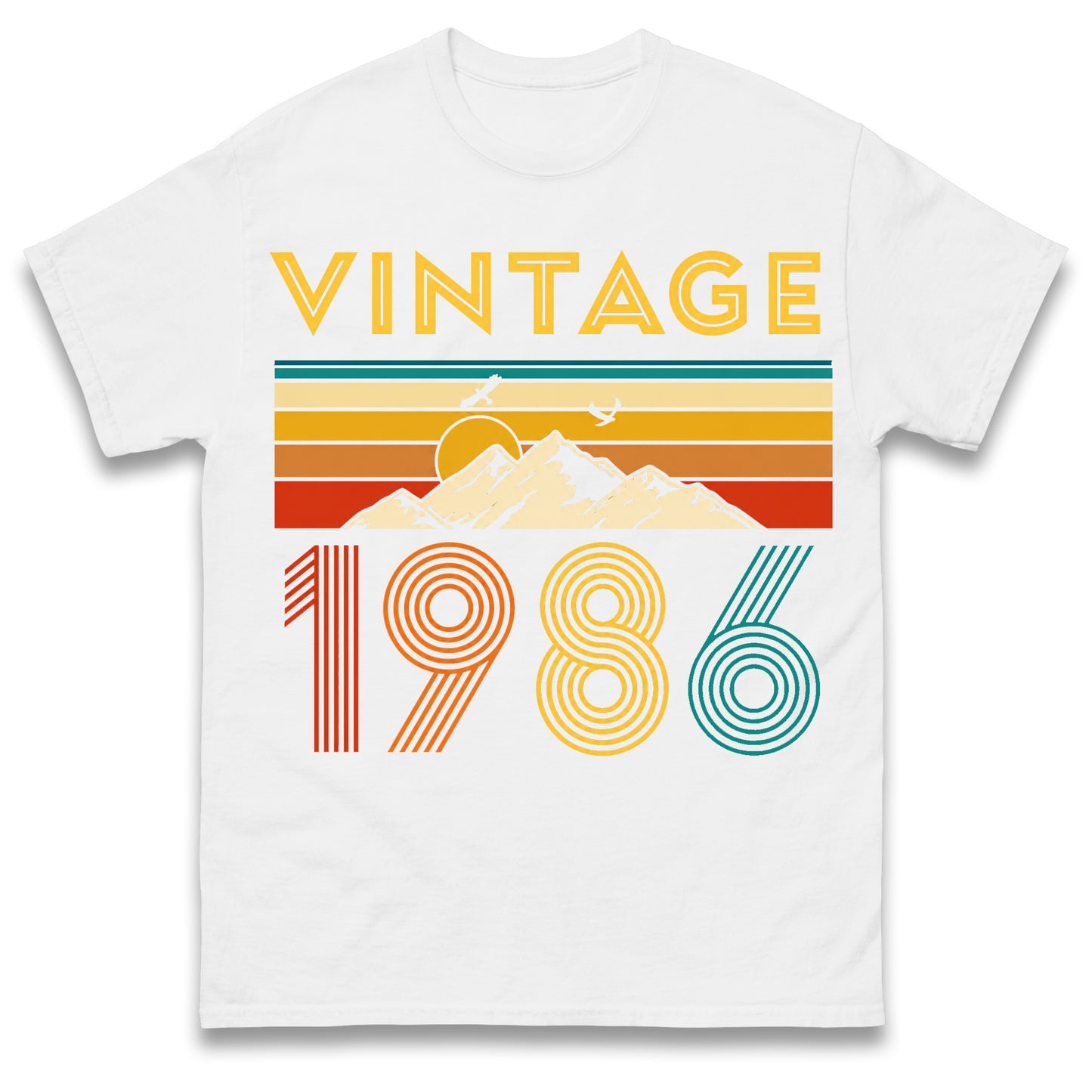 40th Birthday T-shirt, 1986 T-shirt, Birthday Gift for Women, Happy Birthday T Shirt, Birthday T-shirt Gift