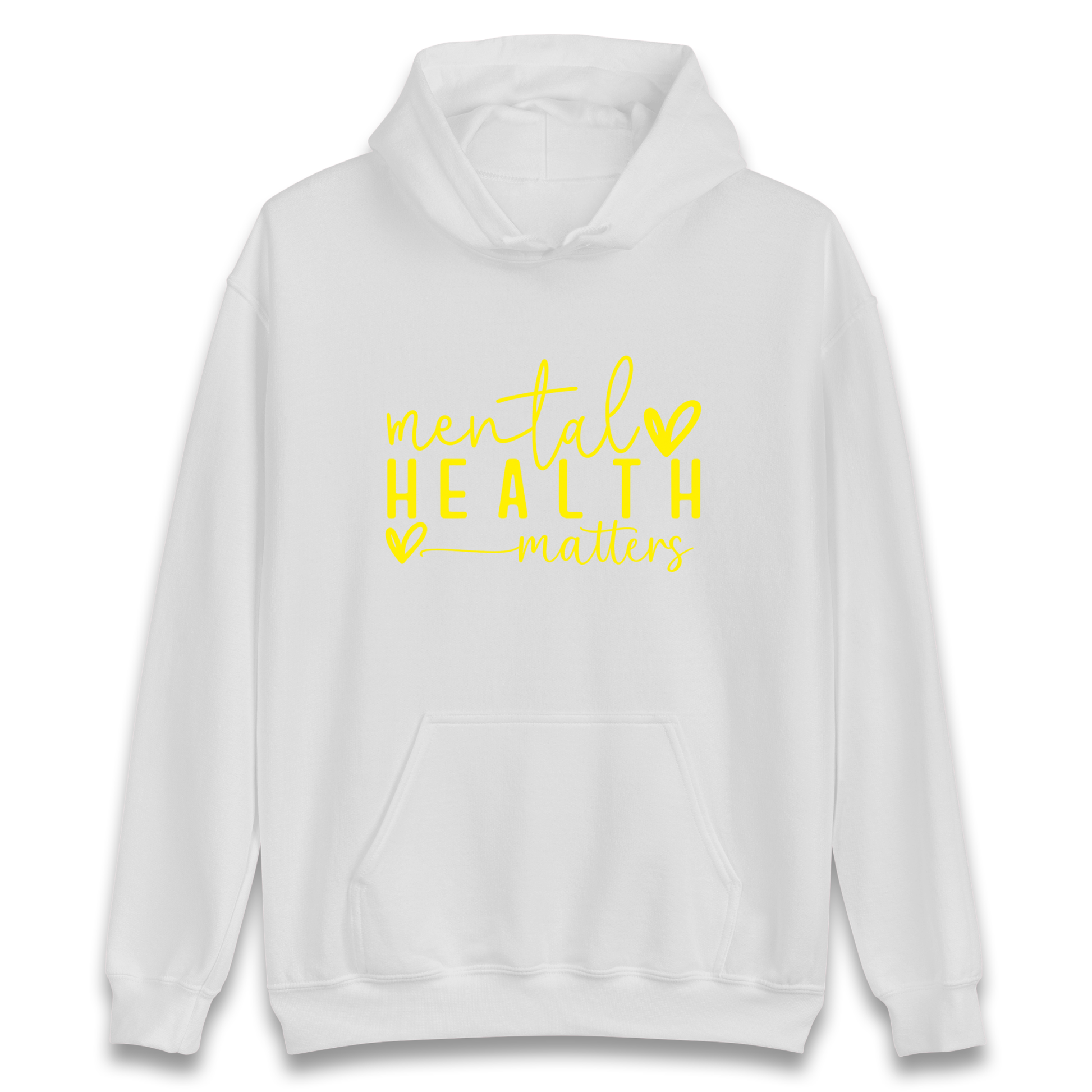 Yellow Mental Health Hoodie