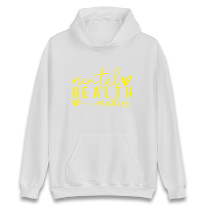 Yellow Mental Health Hoodie