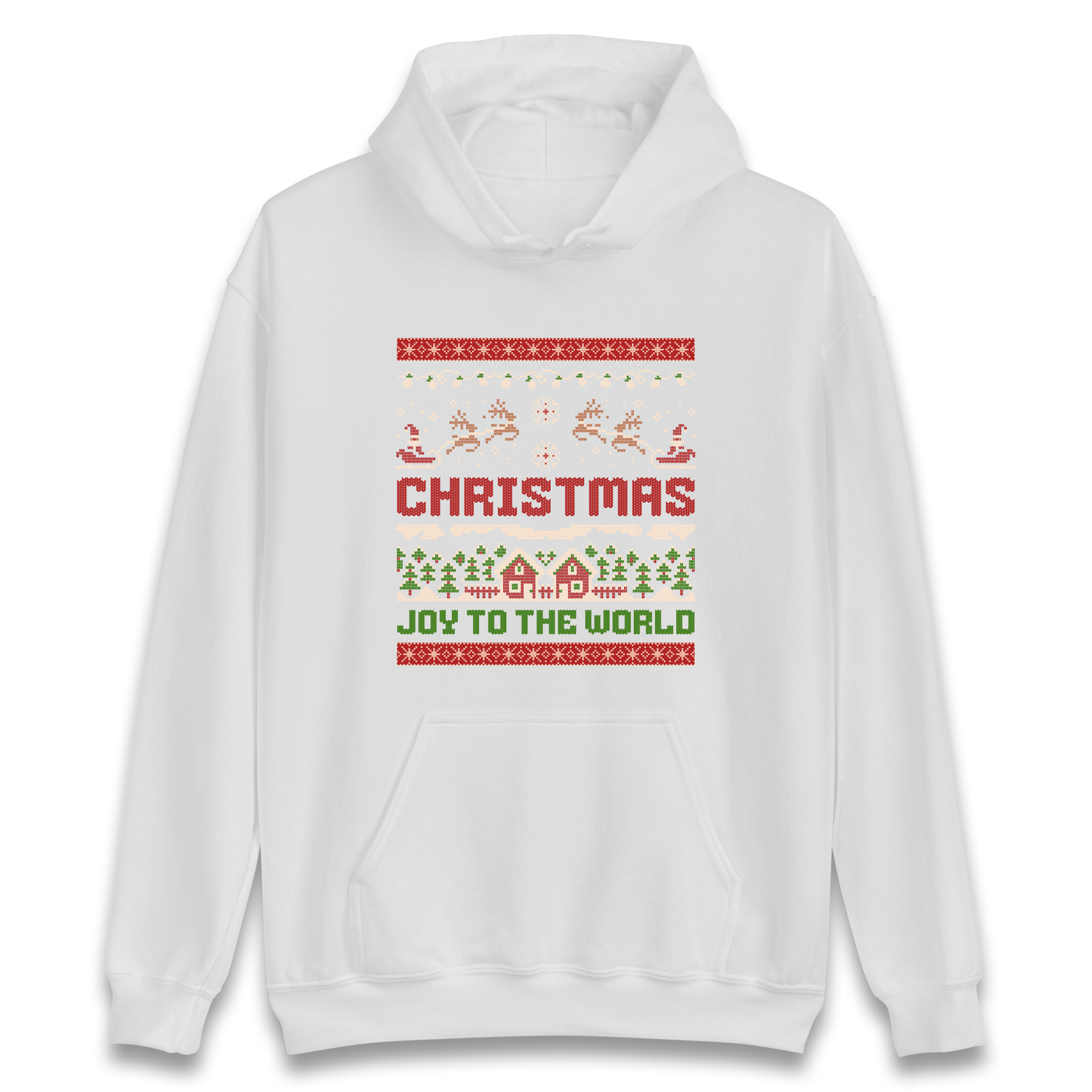 Christmas Joy to the World Christmas Hoodie