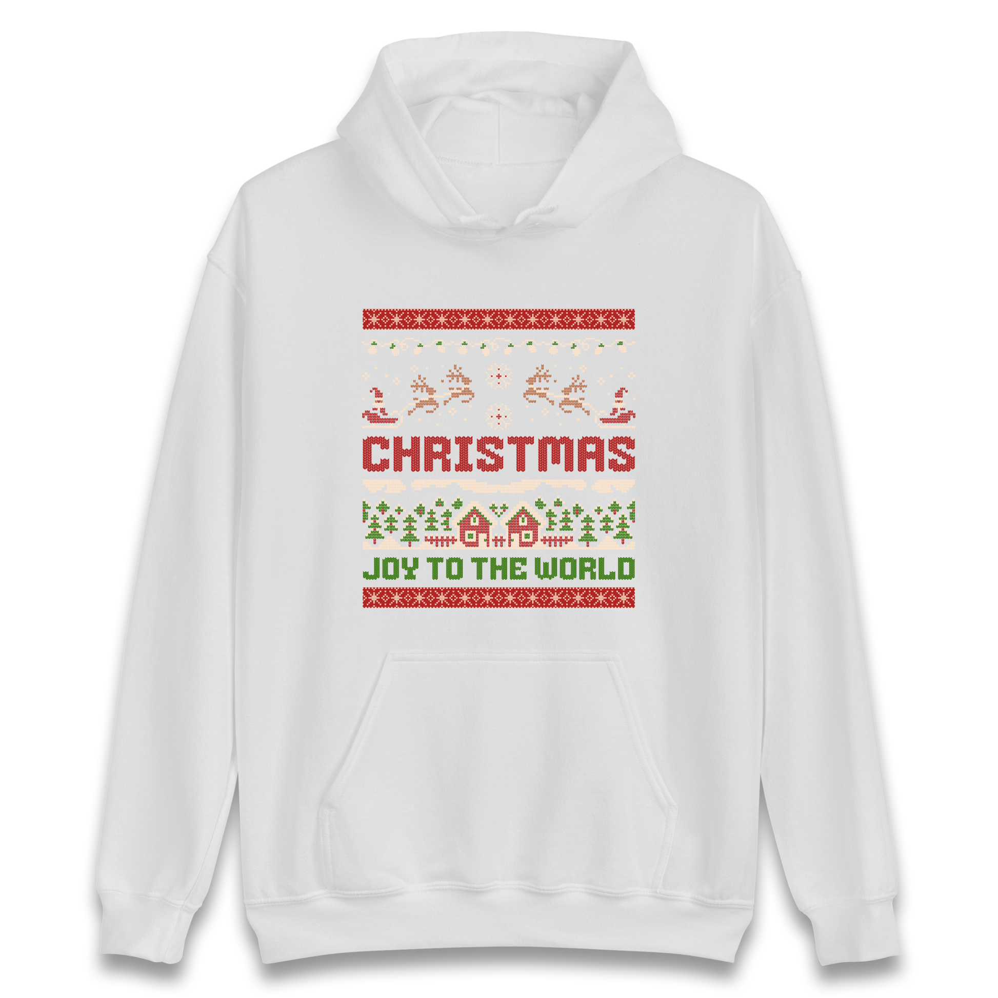 Christmas Joy to the World Christmas Hoodie