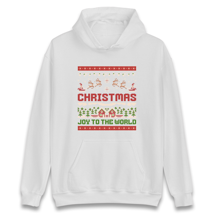 Christmas Joy to the World Christmas Hoodie