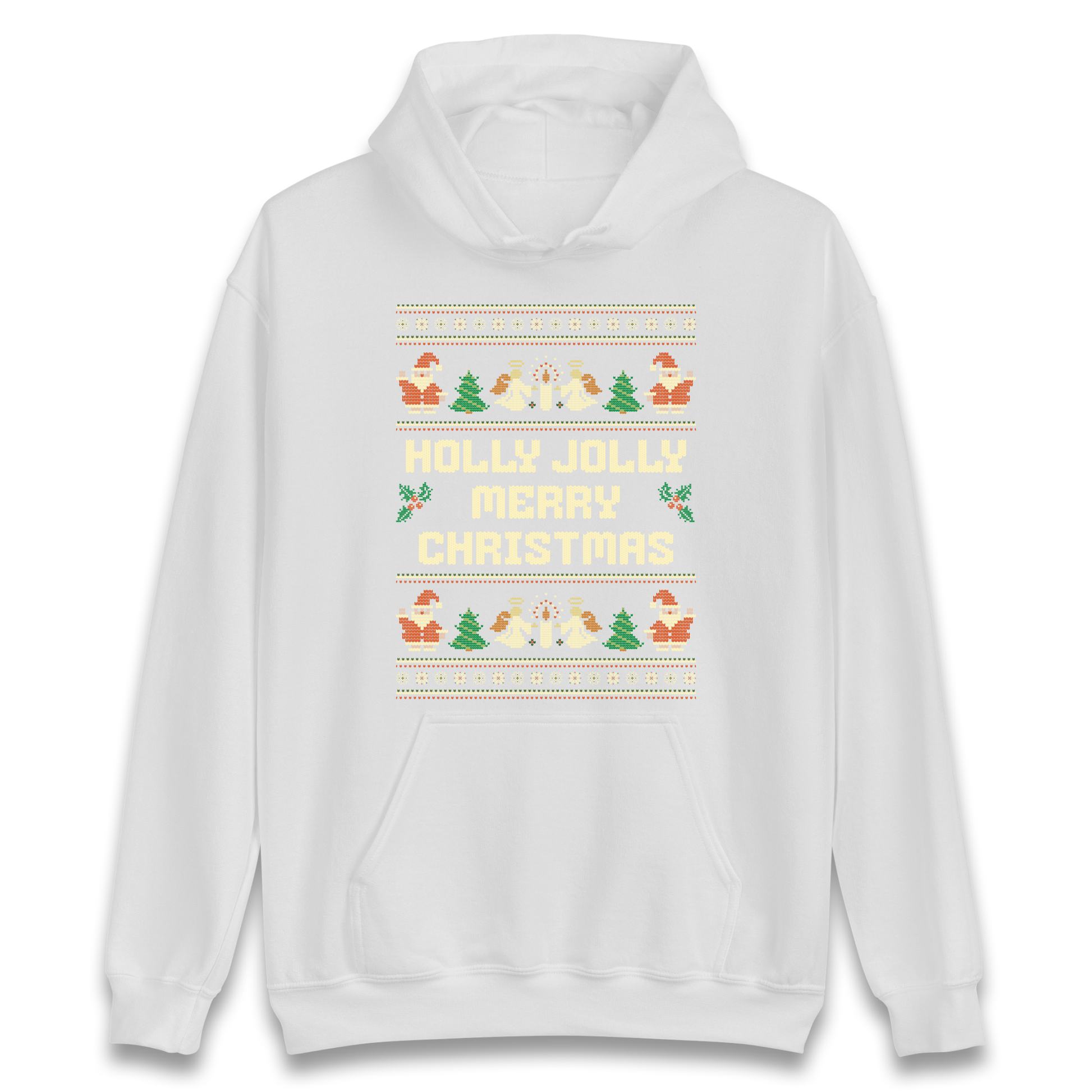 Holly Jolly Merry Christmas Hoodie