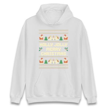 Holly Jolly Merry Christmas Hoodie