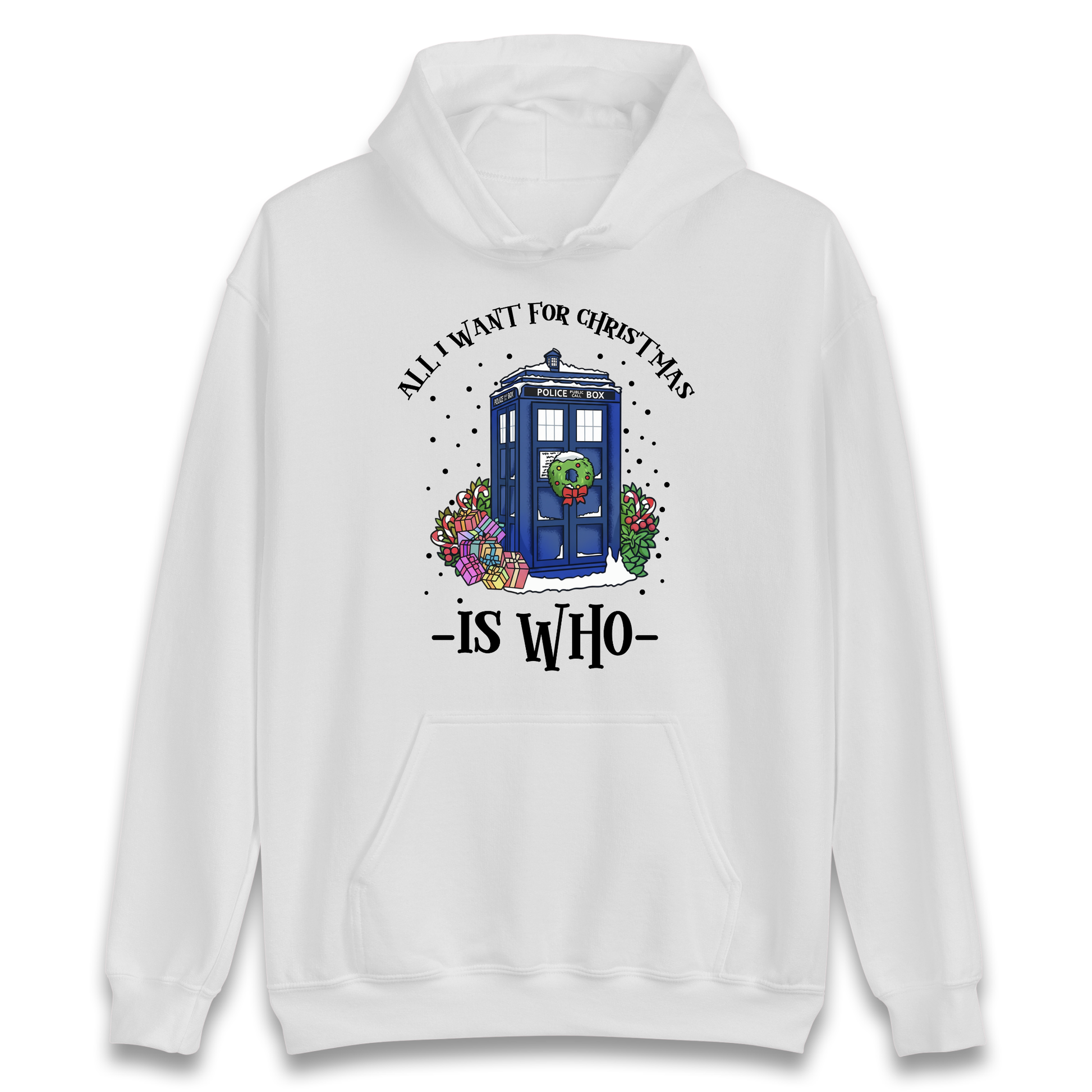 Dr Who Christmas Hoodie