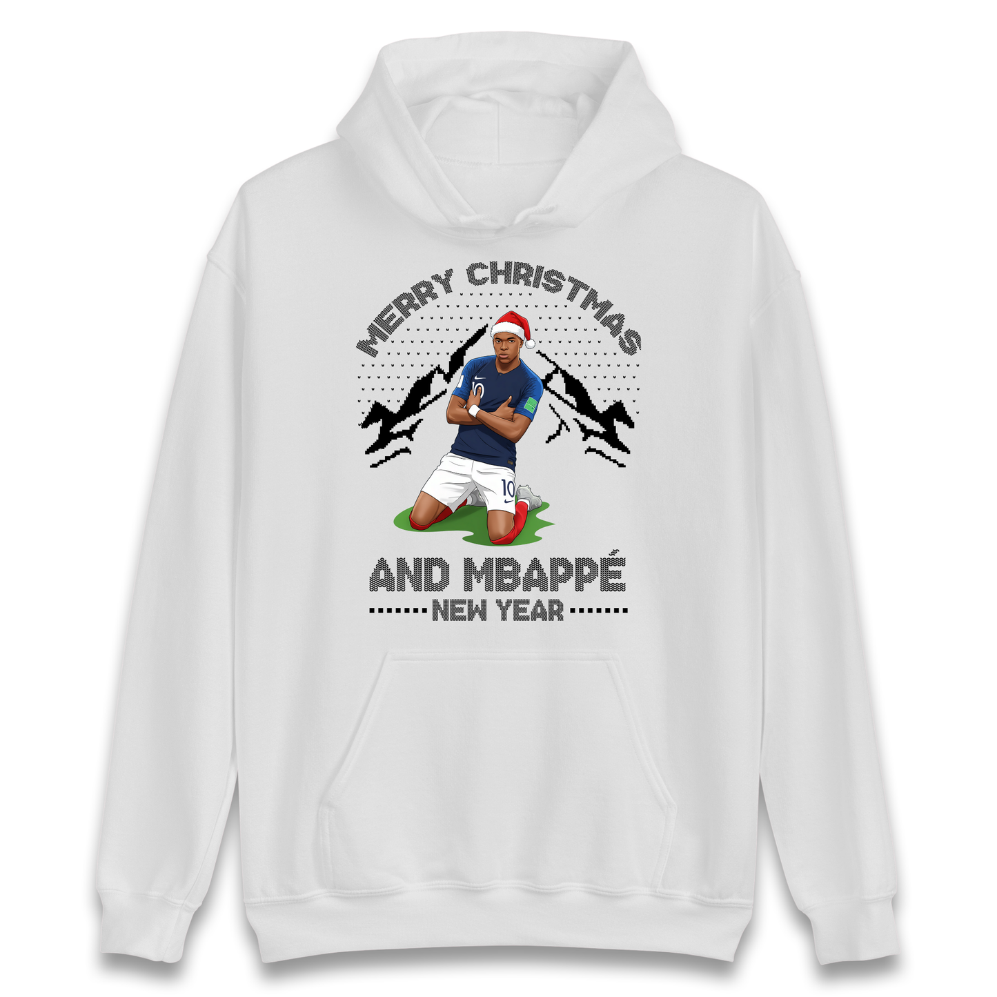 Mbappe Christmas Hoodie