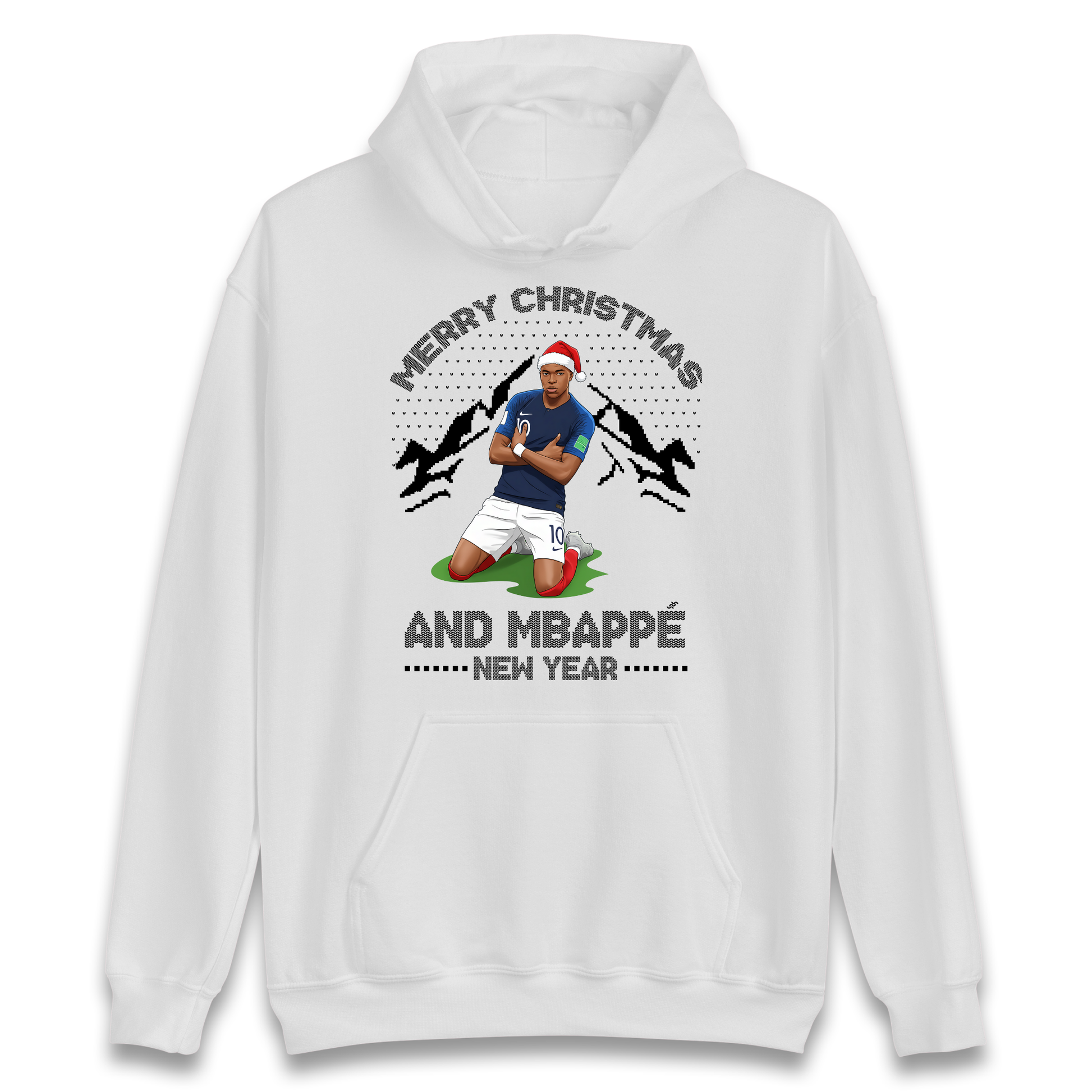 Mbappe Christmas Hoodie