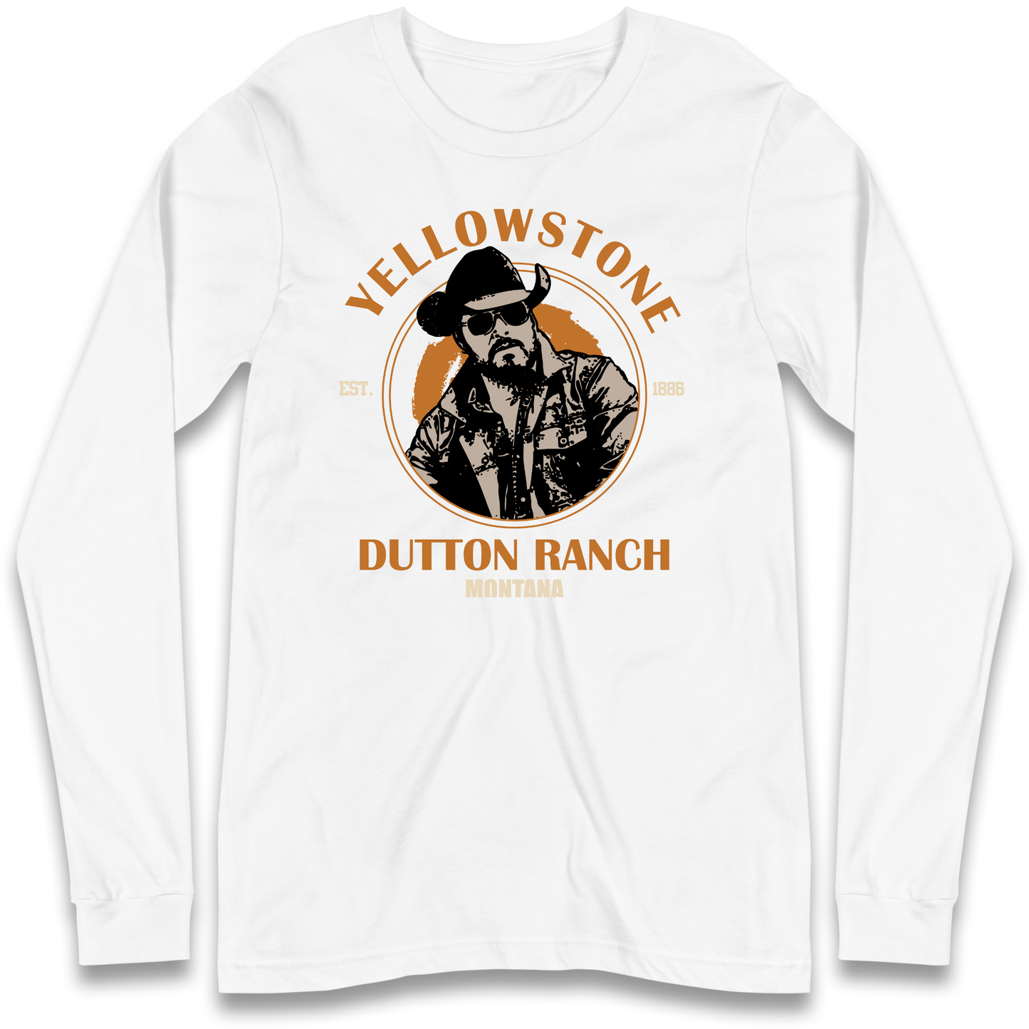 Yellowstone Dutton Ranch Montana Longsleeve T Shirt 