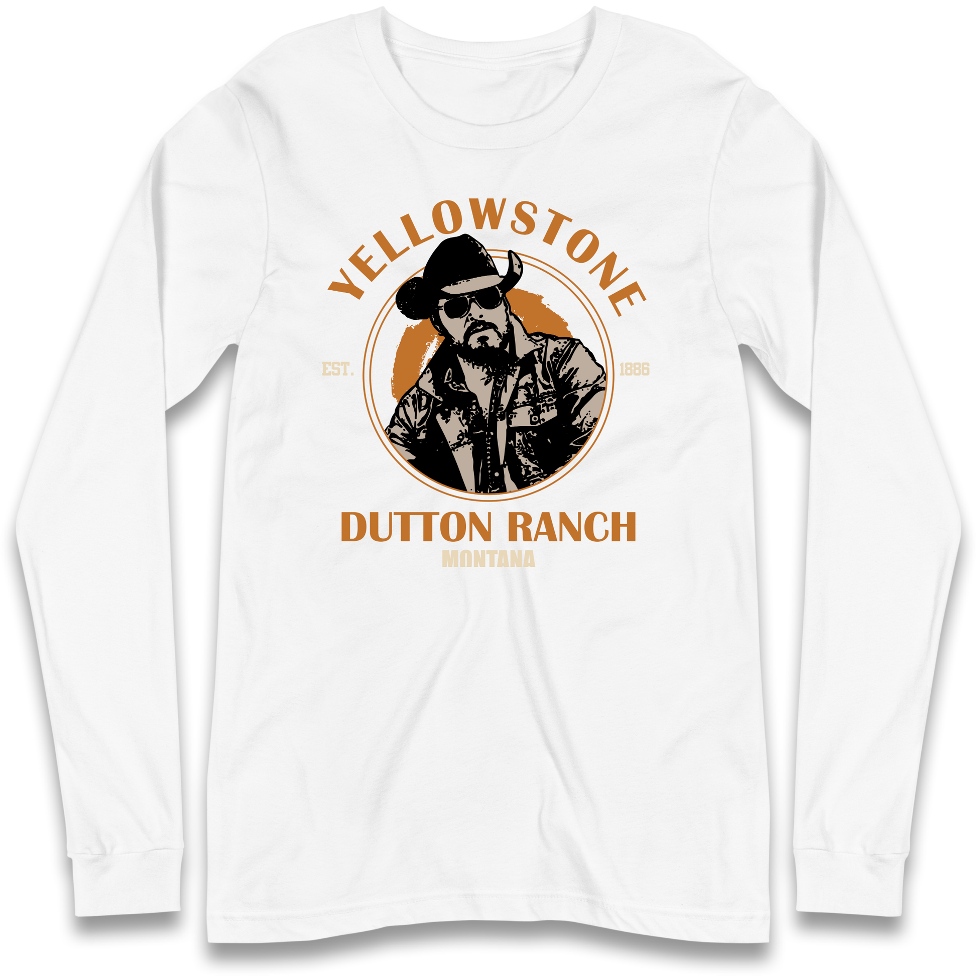 Yellowstone Dutton Ranch Montana Longsleeve T Shirt 