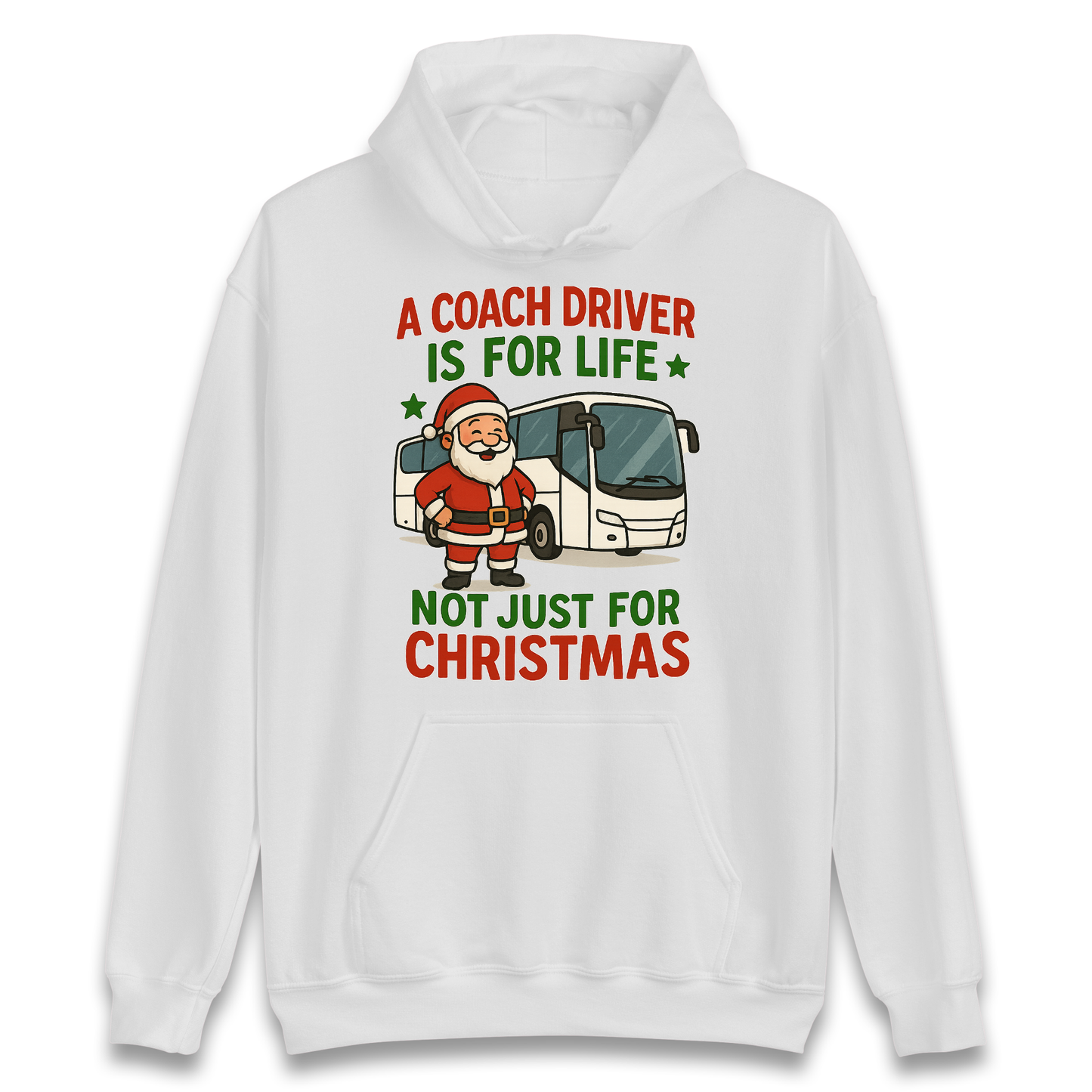 Coach Driver Christmas Hoodie