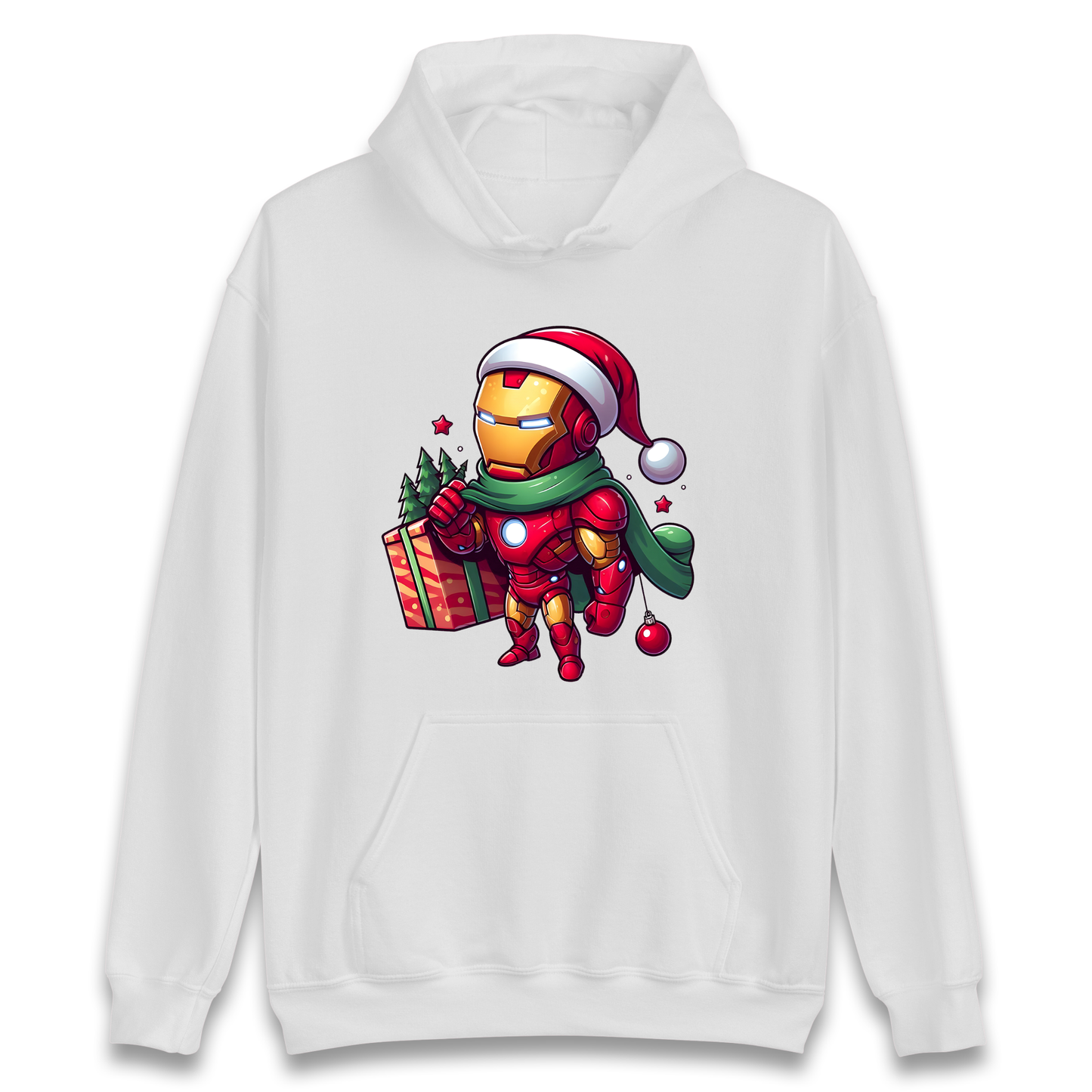 Ironman Santa Hoodie