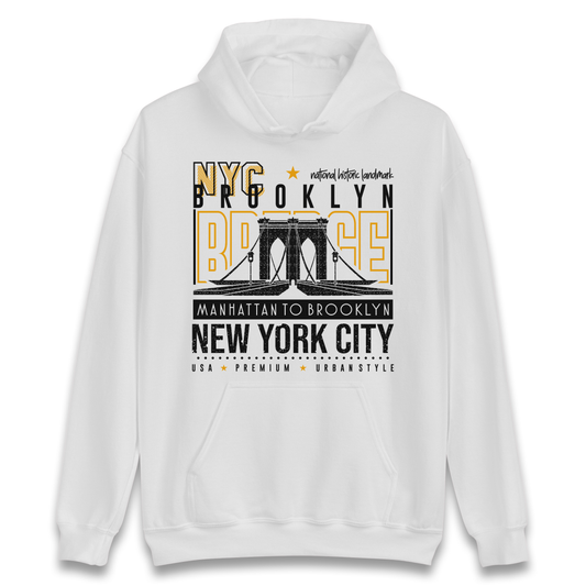 NYC Brooklyn Bridge Hoodie