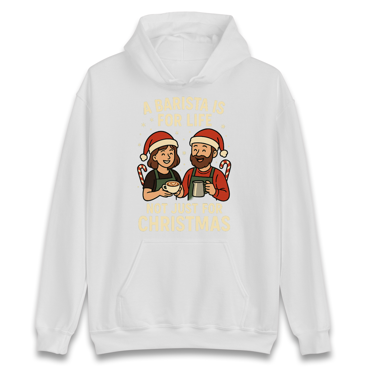 Barista Christmas Hoodie
