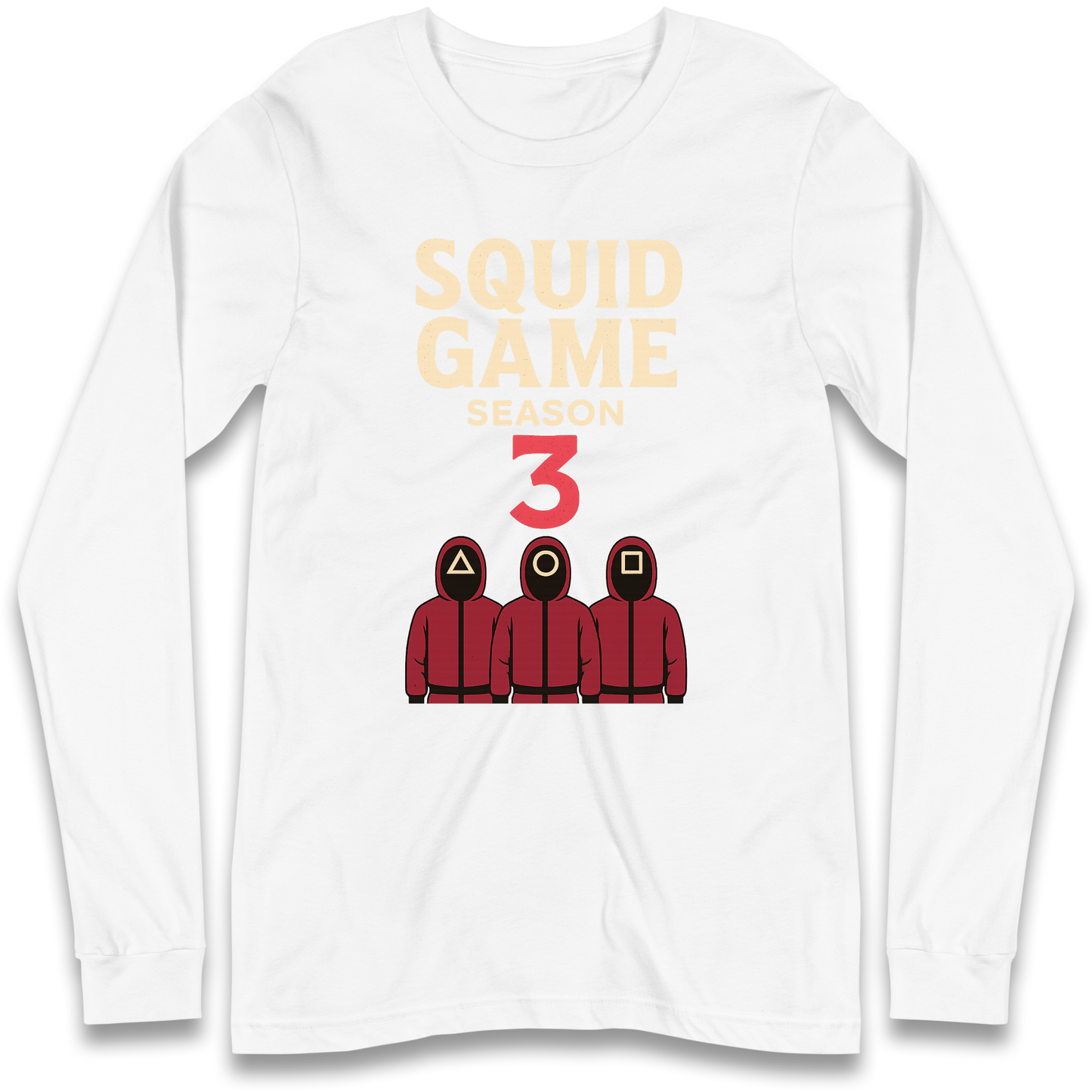 Squid Games Season 3 Longsleeve T Shirt