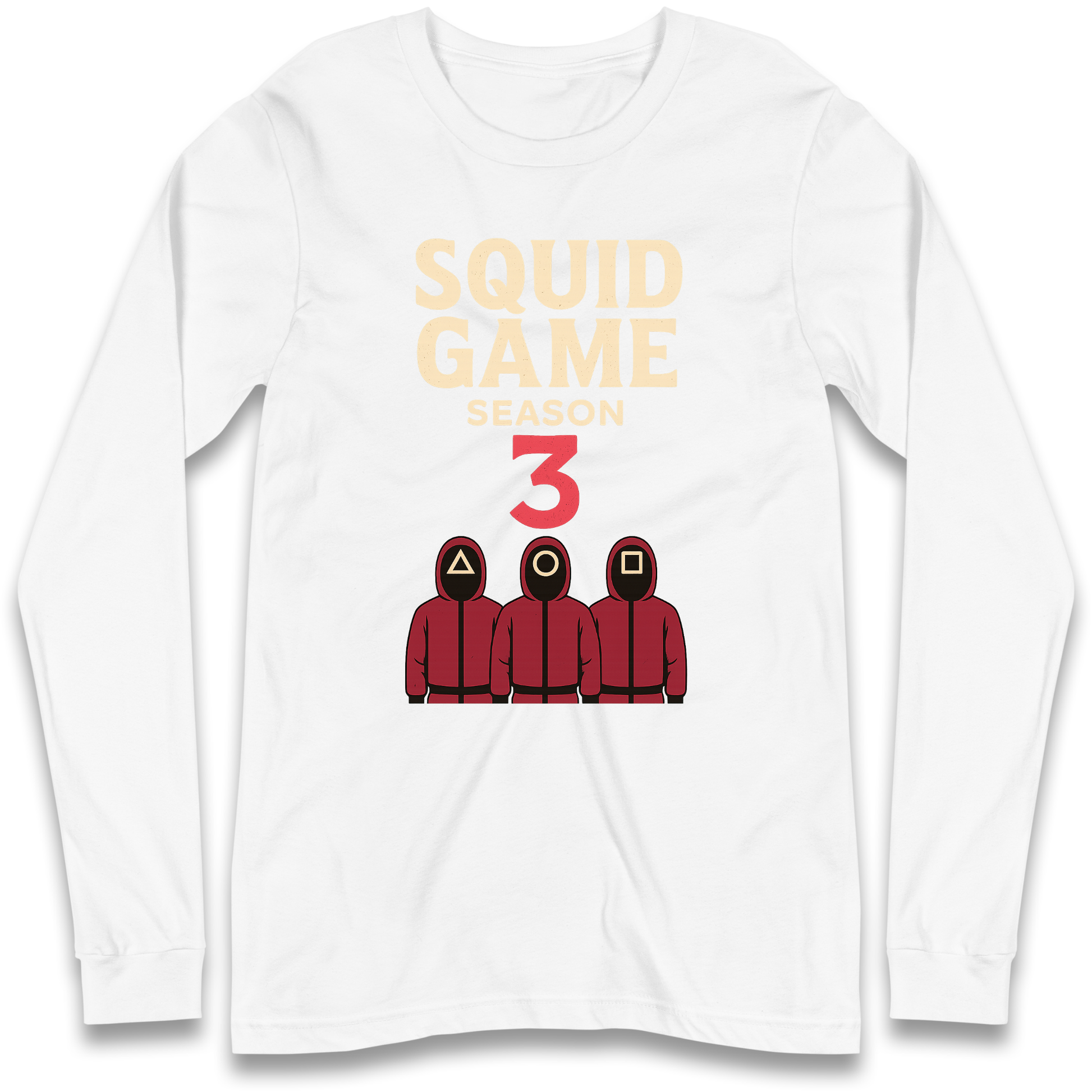 Squid Games Season 3 Longsleeve T Shirt