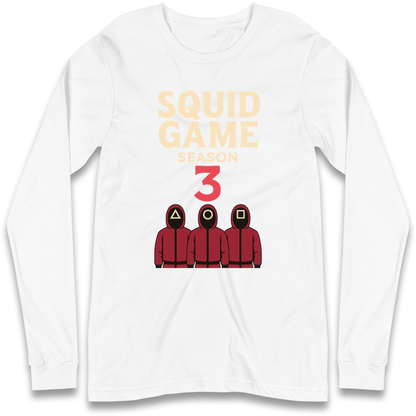 Squid Games Season 3 Longsleeve T Shirt