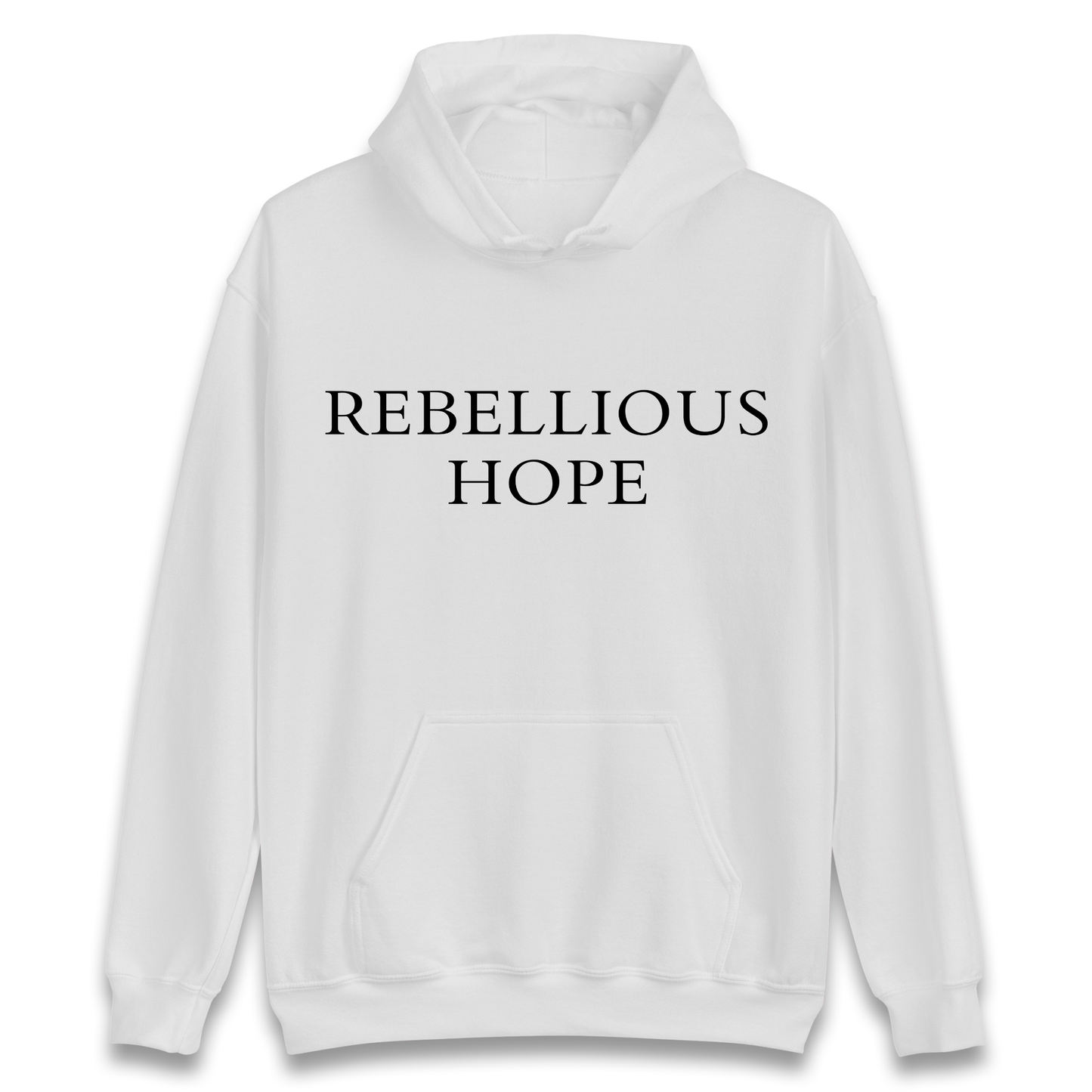 Rebellious Hope Embroidered Hoodie