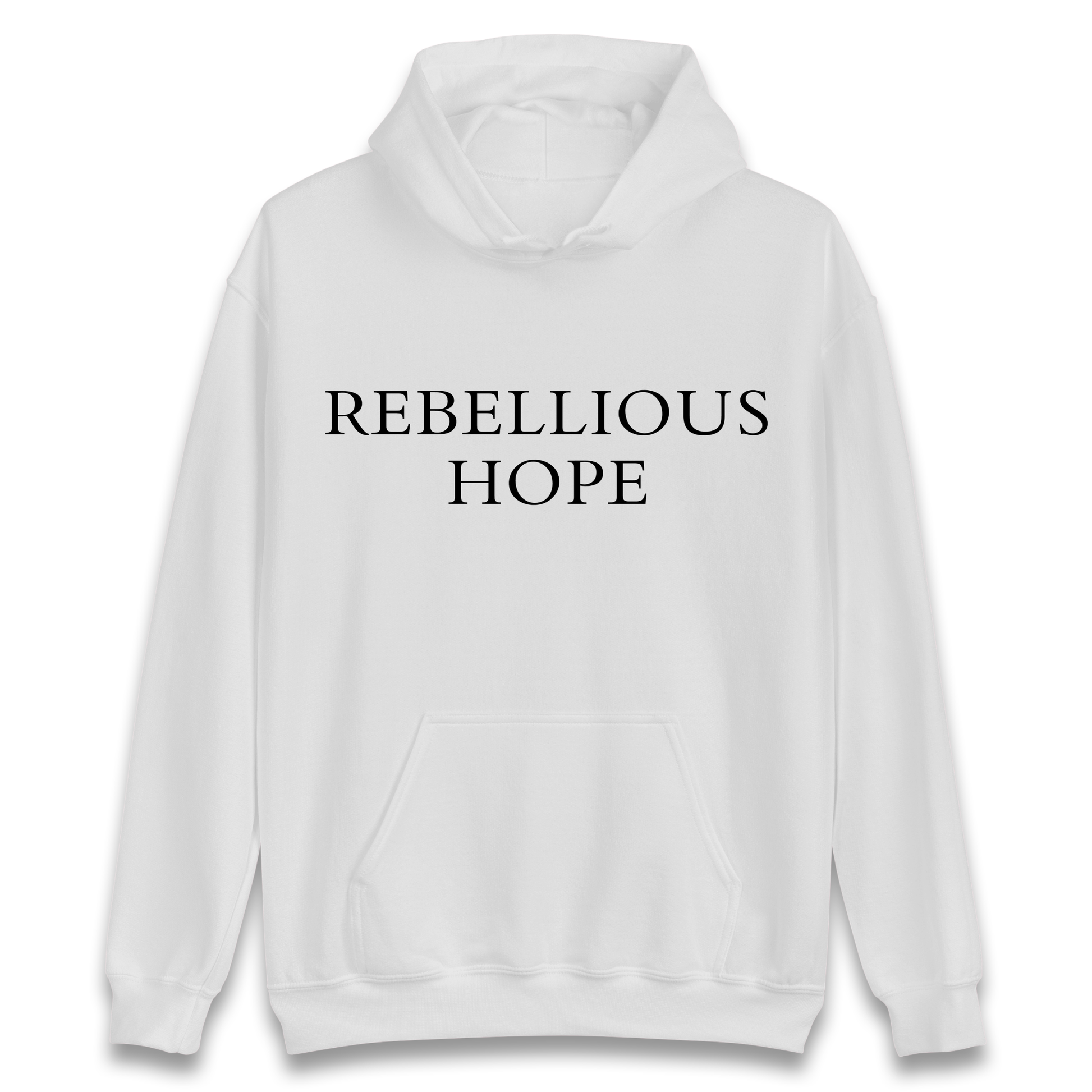Rebellious Hope Embroidered Hoodie