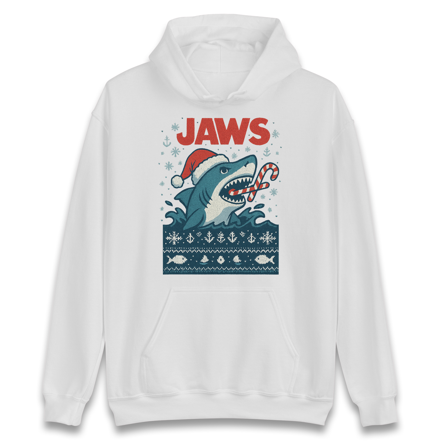 Jaws Christmas Hoodie