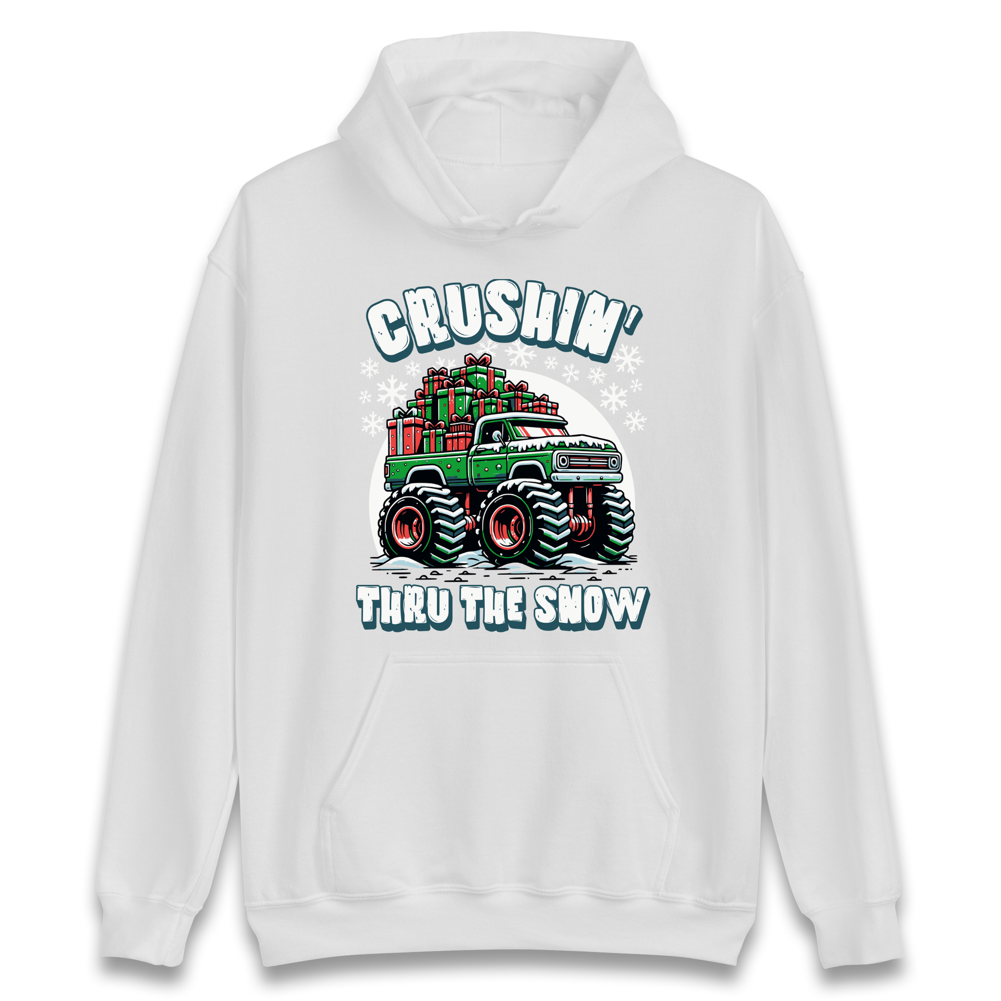 Crushin Thru The Snow Hoodie