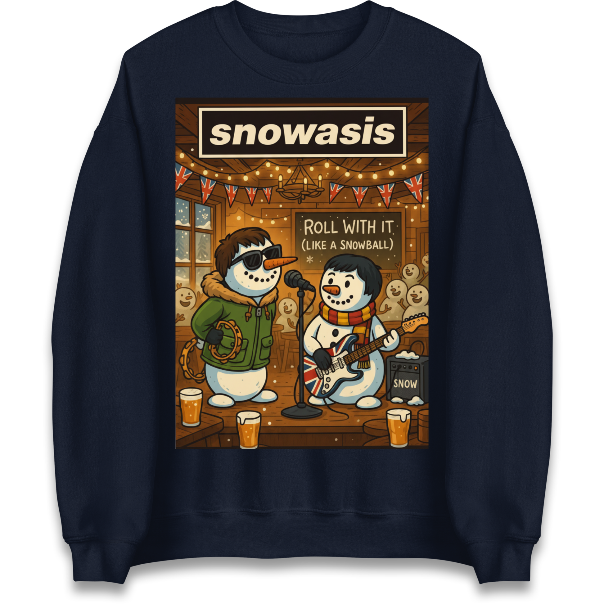 Snowasis Roll Christmas Jumper