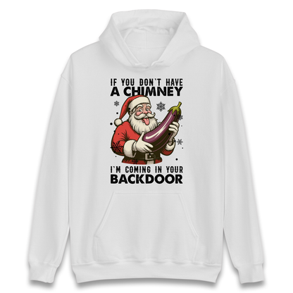 Santa Back Door Hoodie