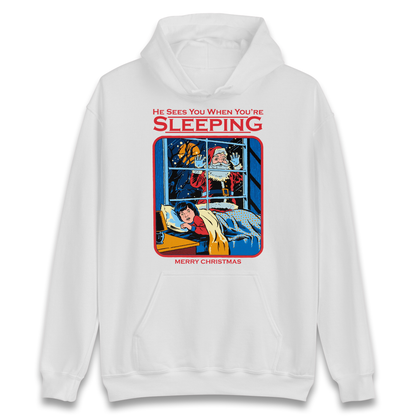 Creepy Santa Claus Christmas Hoodie