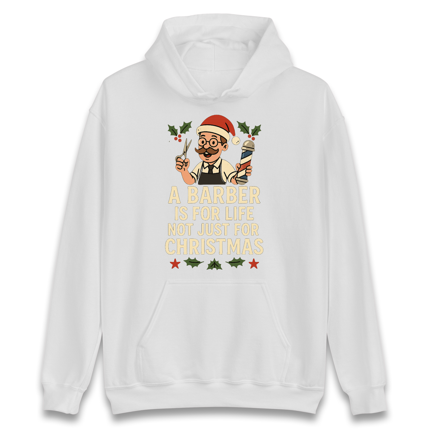 Barber Christmas Hoodie