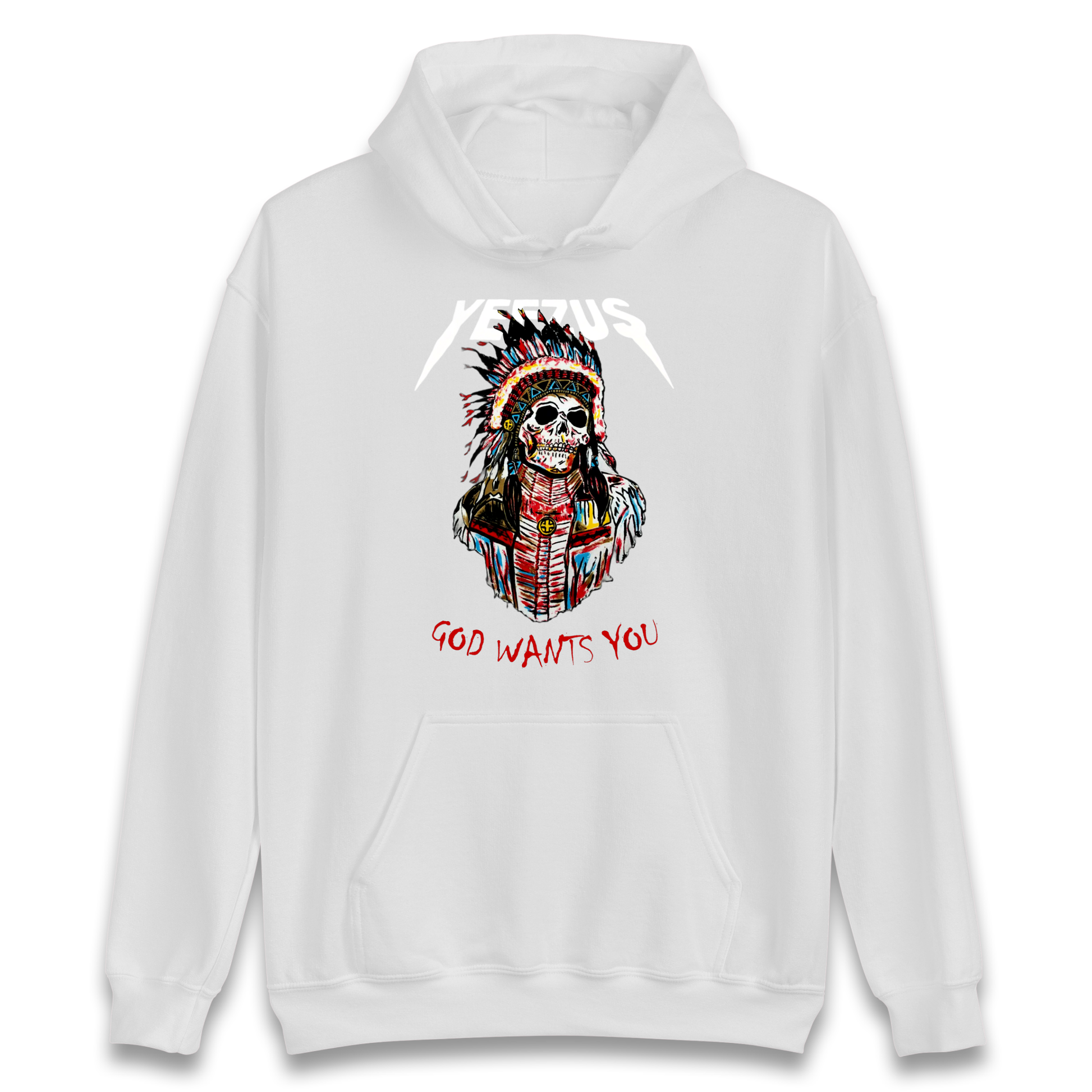 Yeezus God Wants You Hoodie