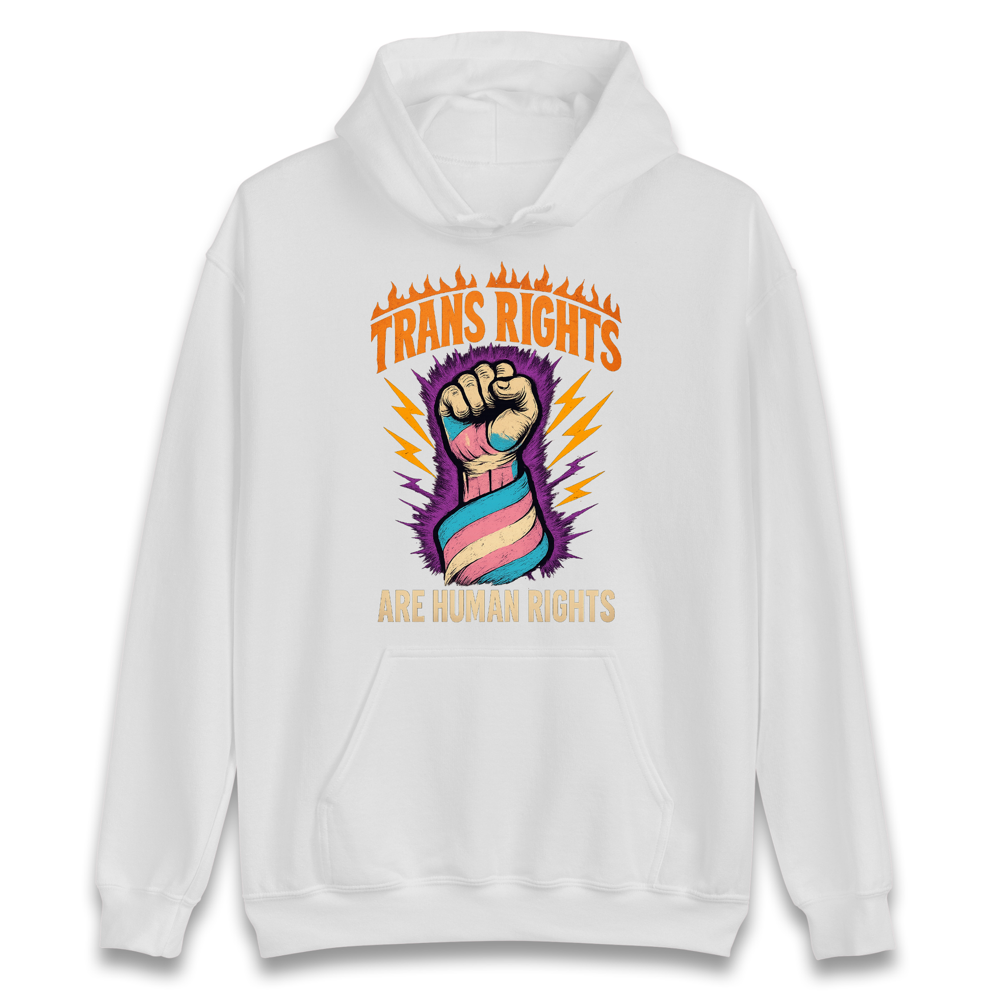 Trans Rights Are Human Rights Hoodie