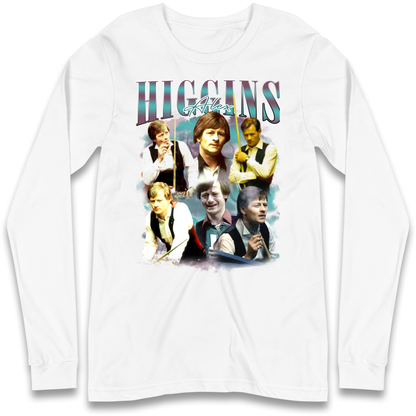 Alex Higgins Bootleg Longsleeve T Shirt