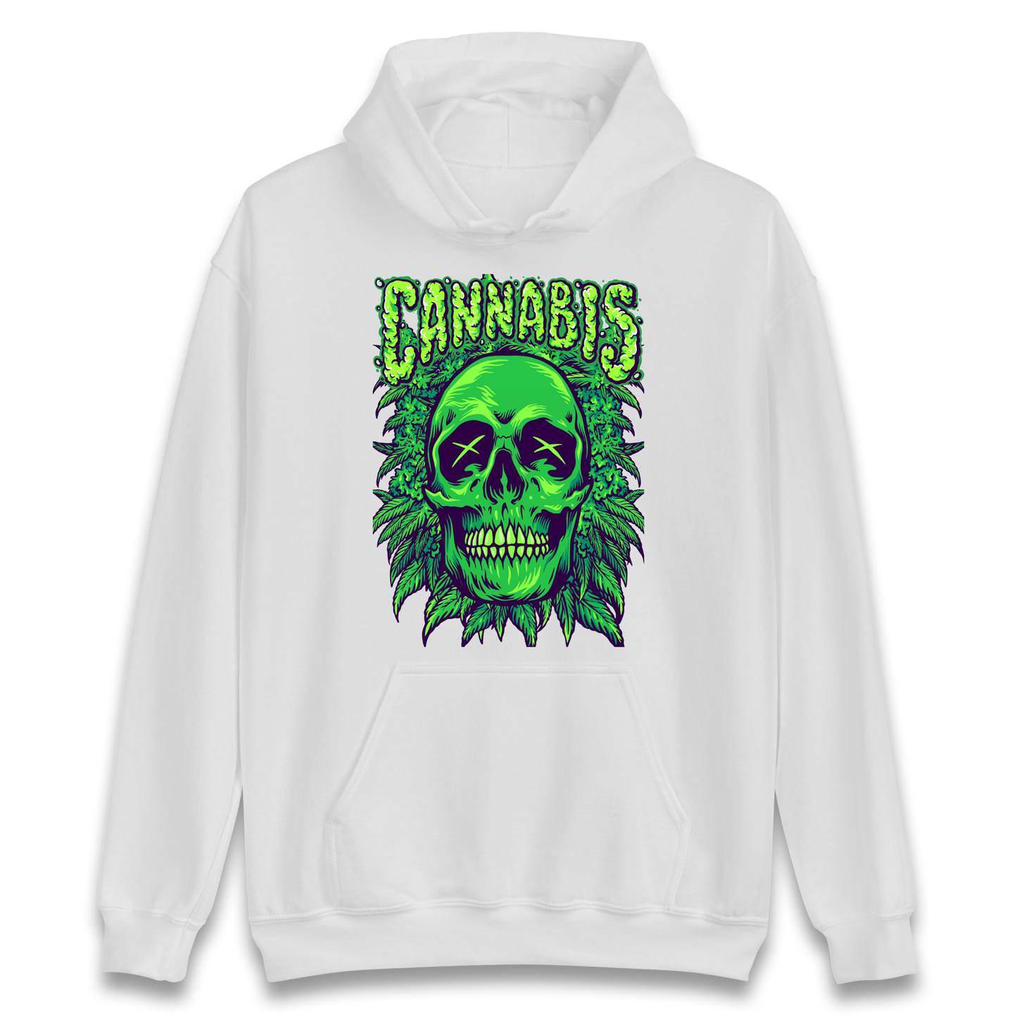 Cannabis Skull Hoodie