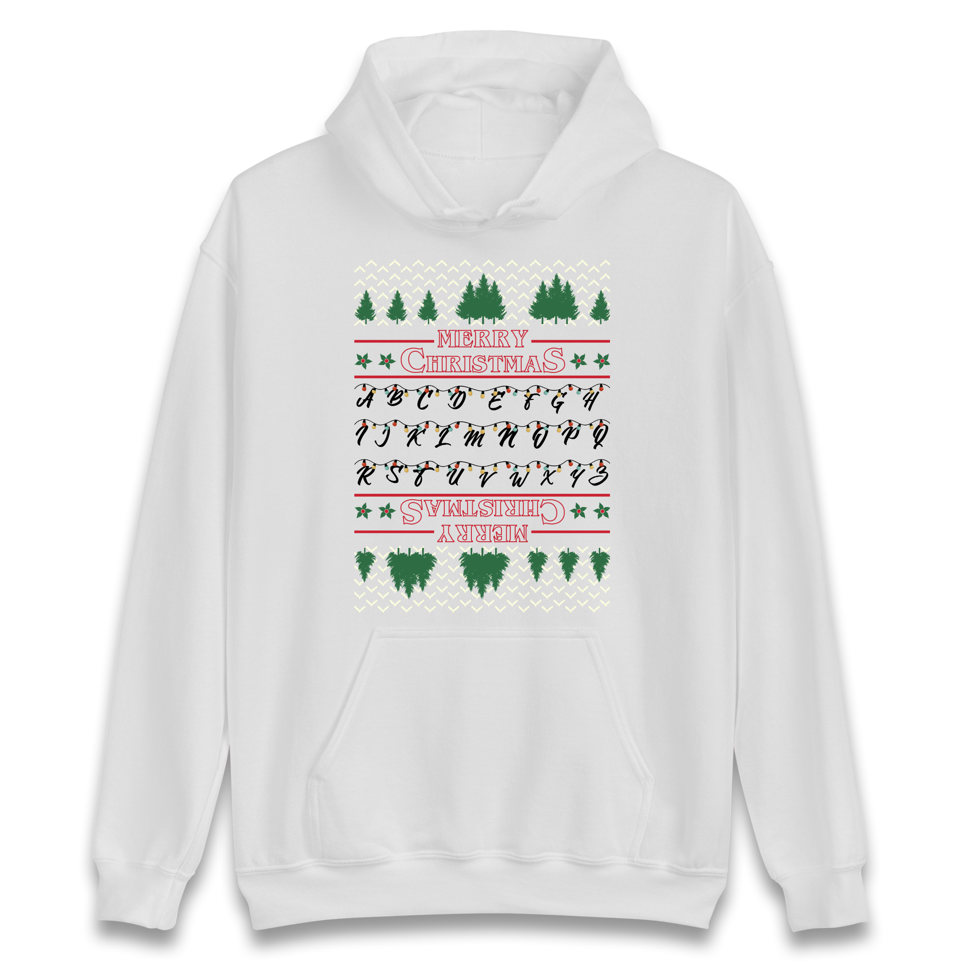 stranger things christmas jumper Hoodie