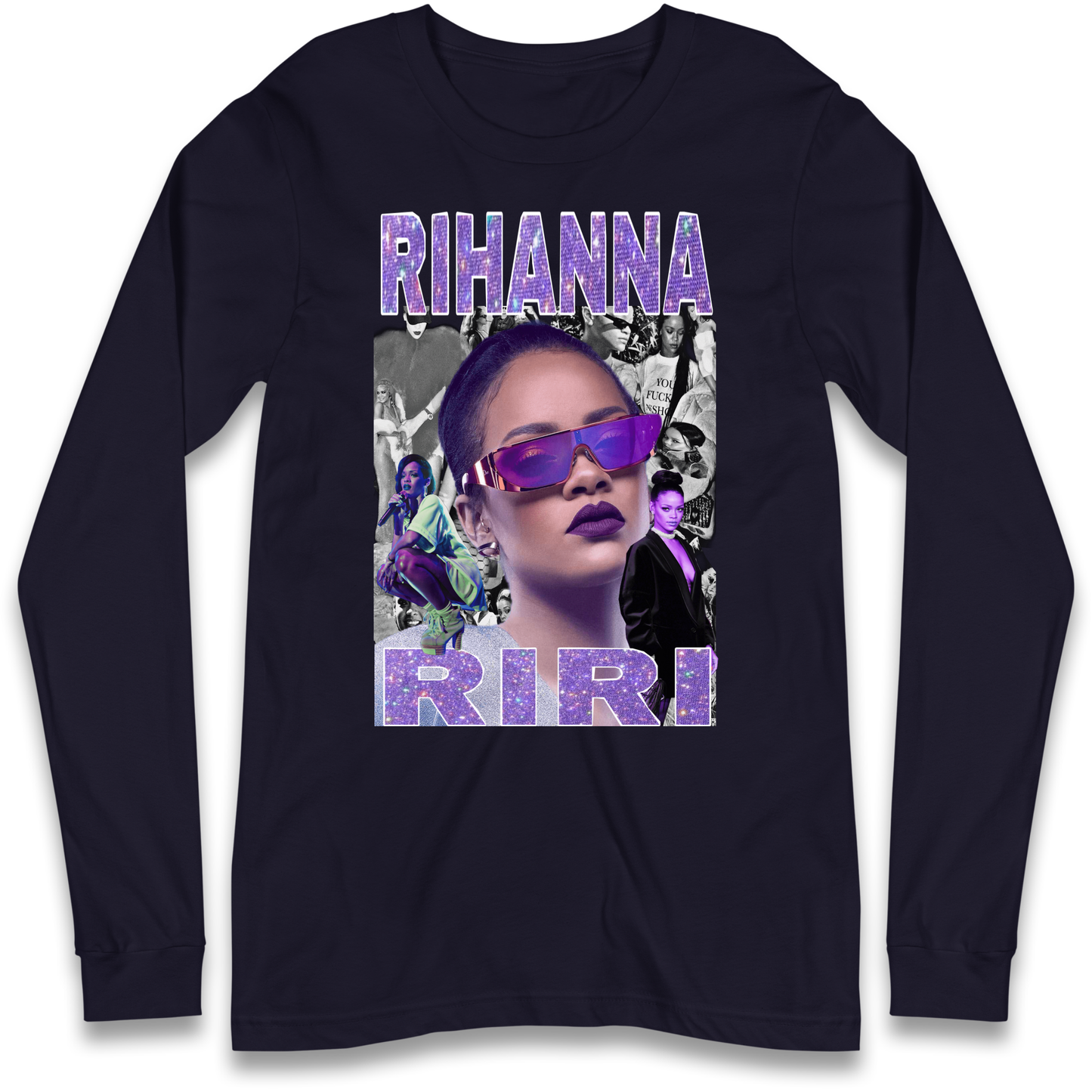 Rihanna Riri Bootleg Longsleeve T Shirt 
