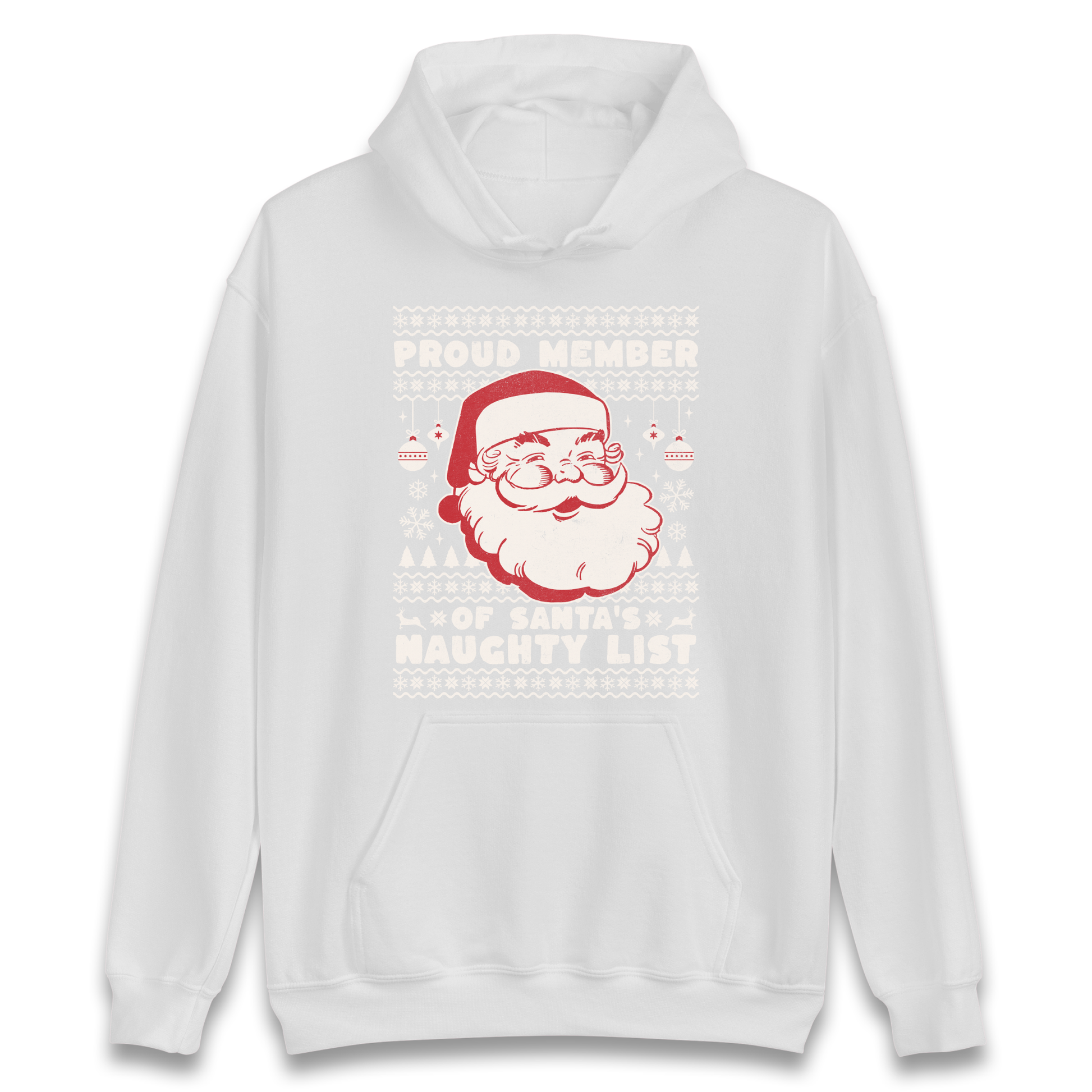 Proud Member Of Santas Naughty List Christmas Hoodie