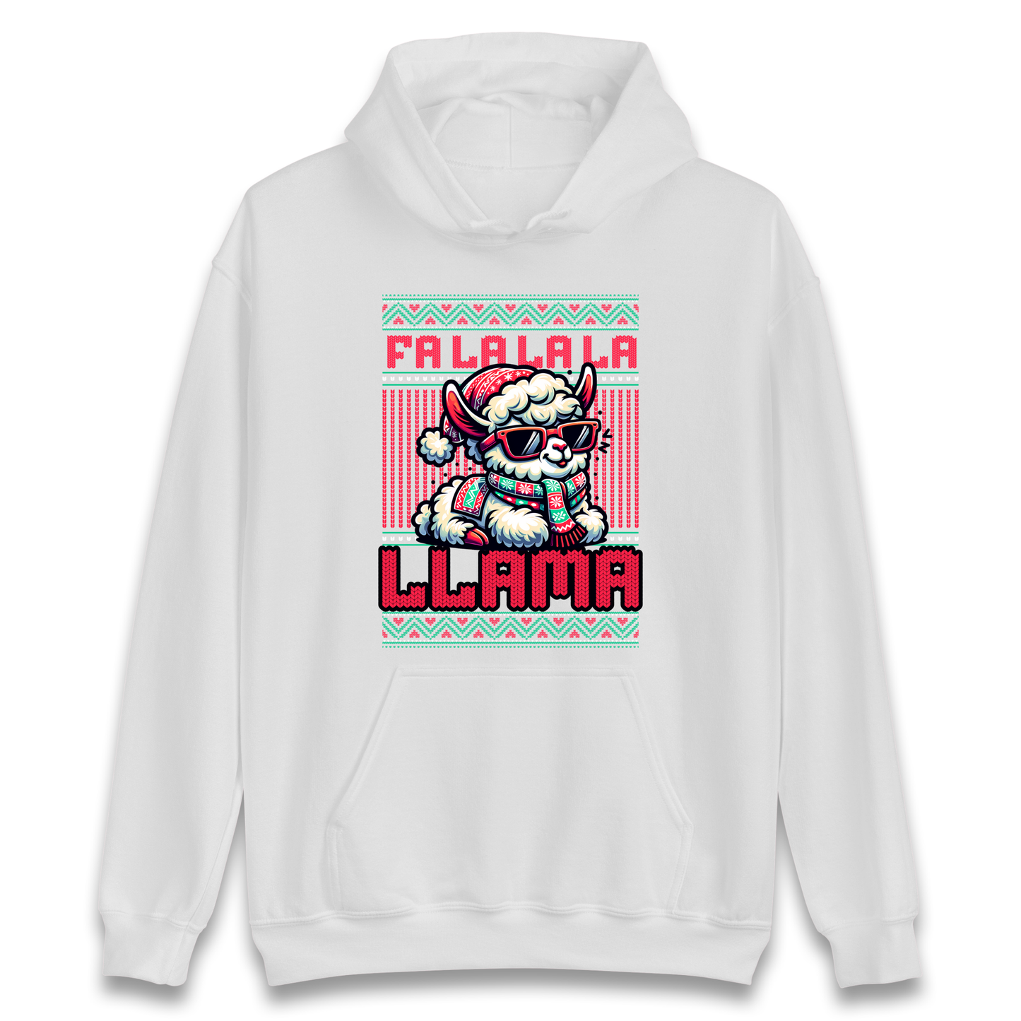 FA LA LA LA LLAMA Hoodie