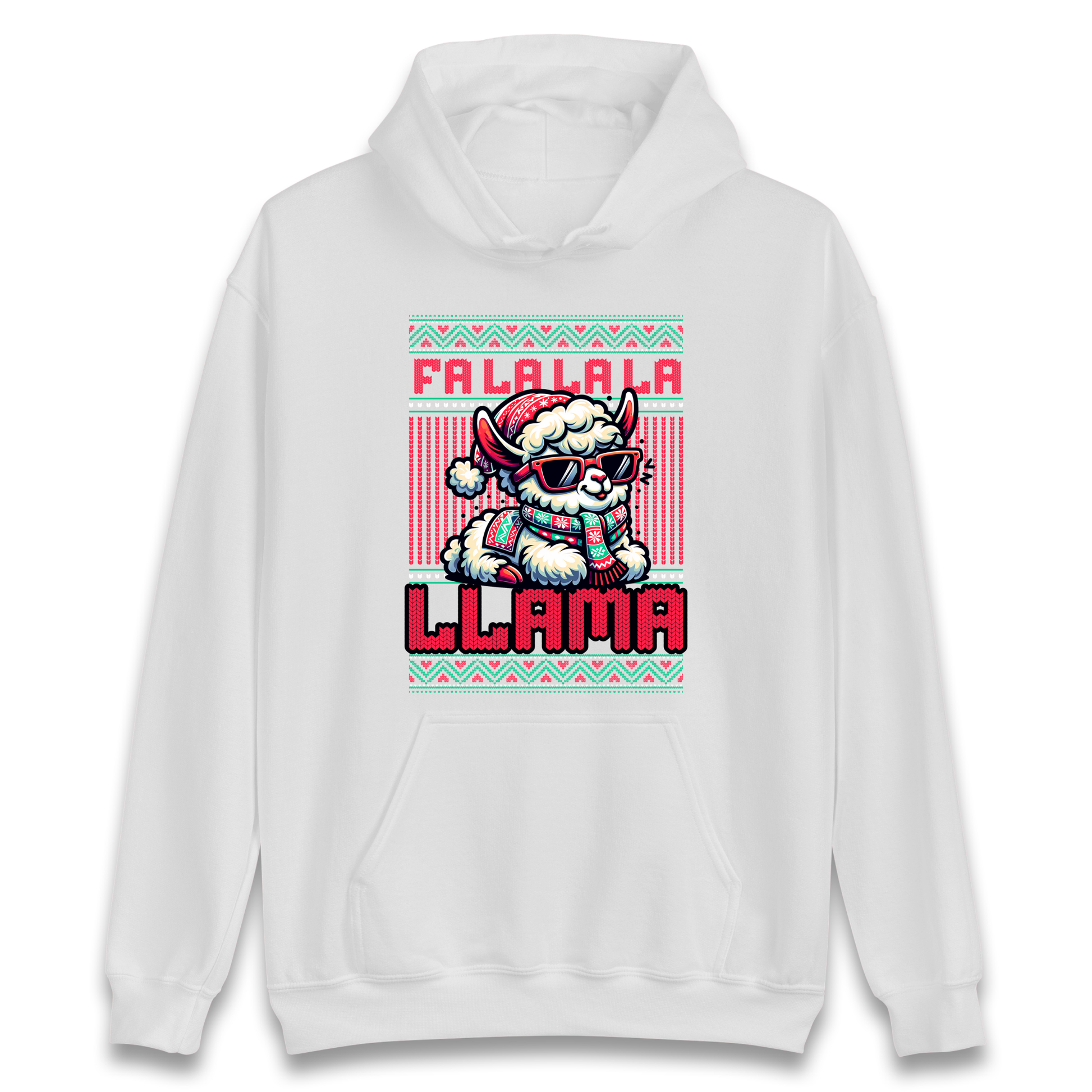 FA LA LA LA LLAMA Hoodie