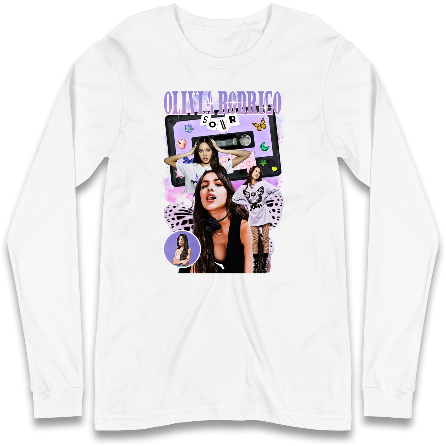 Olivia Rodrigo Pop Rebellion Long Sleeve Shirt