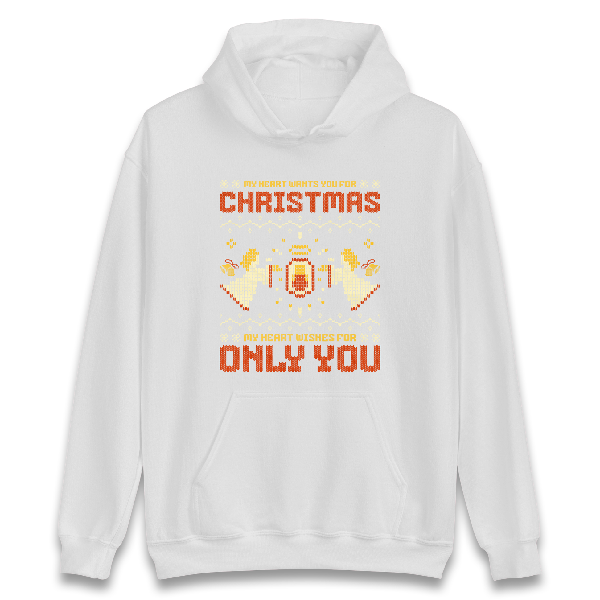 My Heart Wants You For Christmas Only You Christmas Hoodie