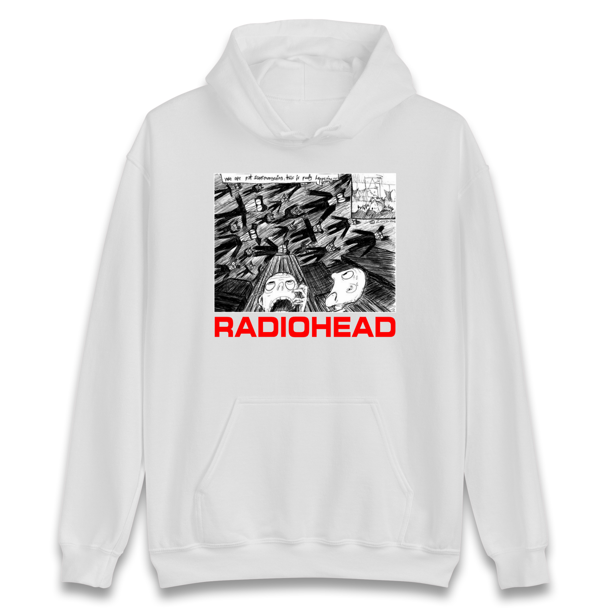 Radiohead We Are Not Screaming Hoodie