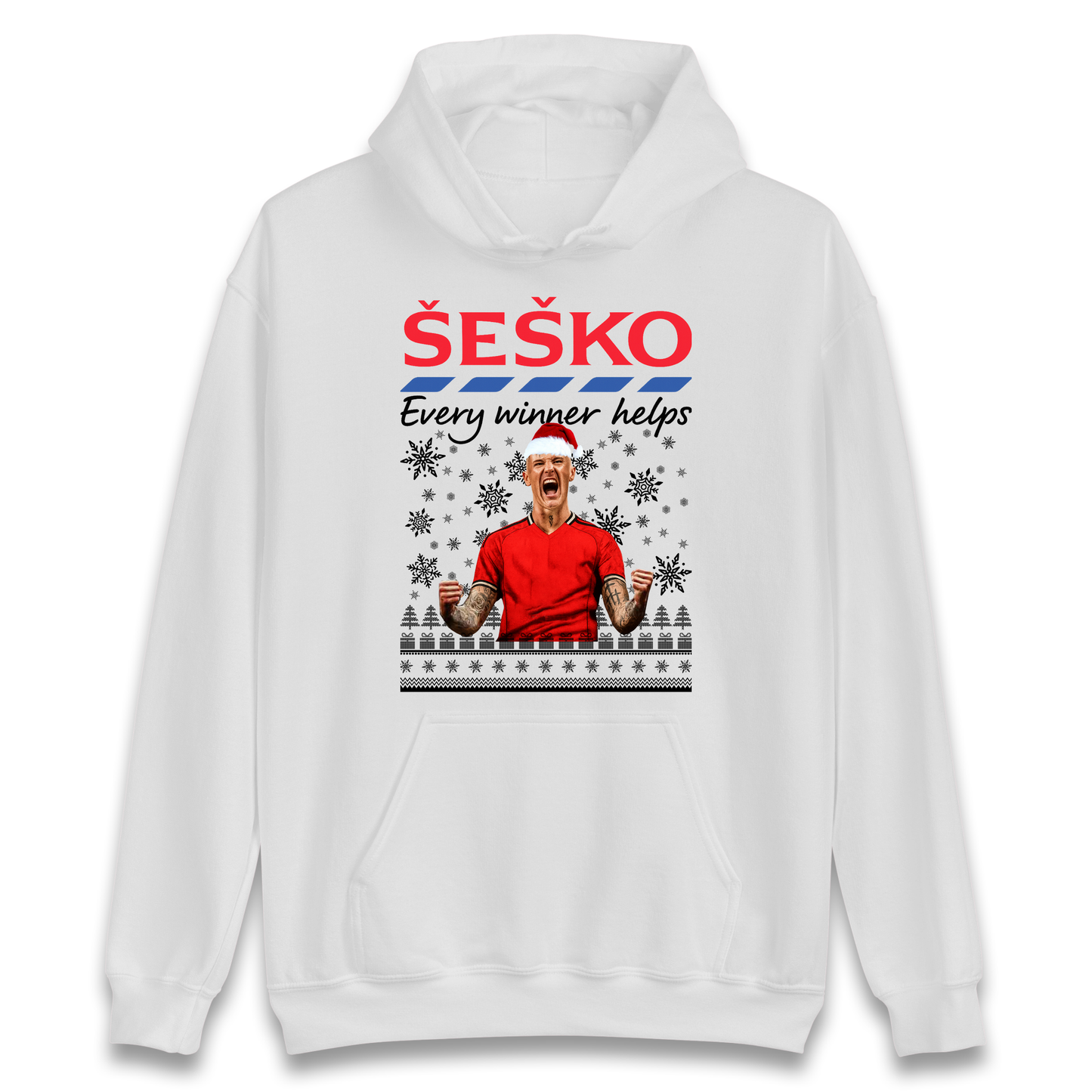 Benjamin Sesko Christmas Hoodie