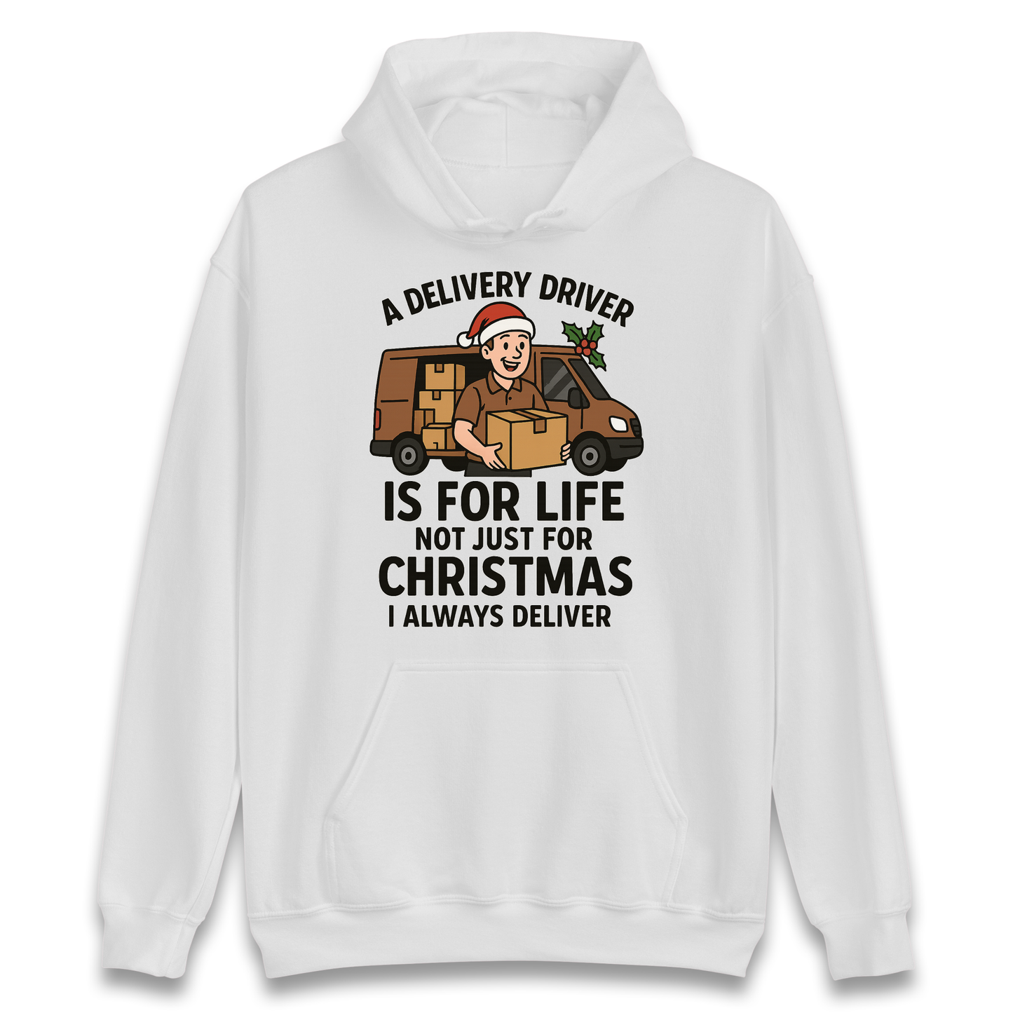 Delivery Driver Christmas Hoodie