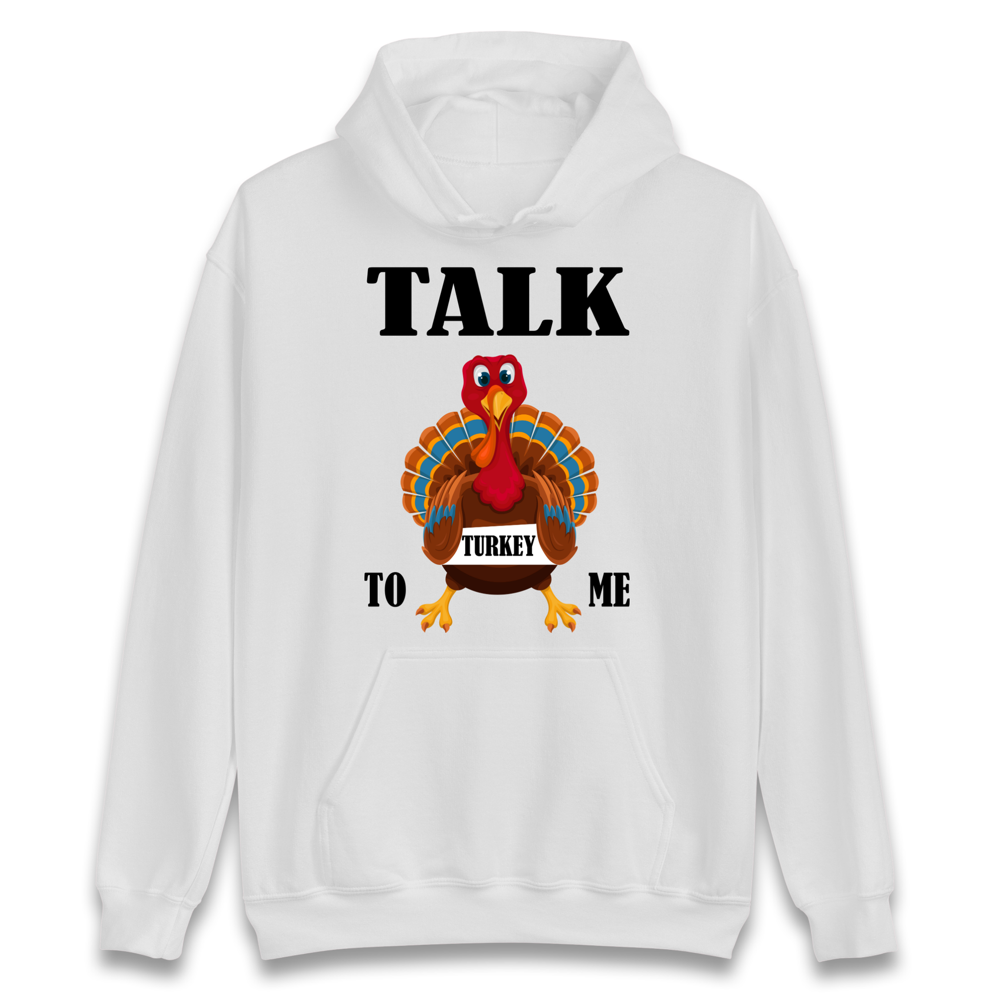 Talk Turkey To Me Christmas Hoodie