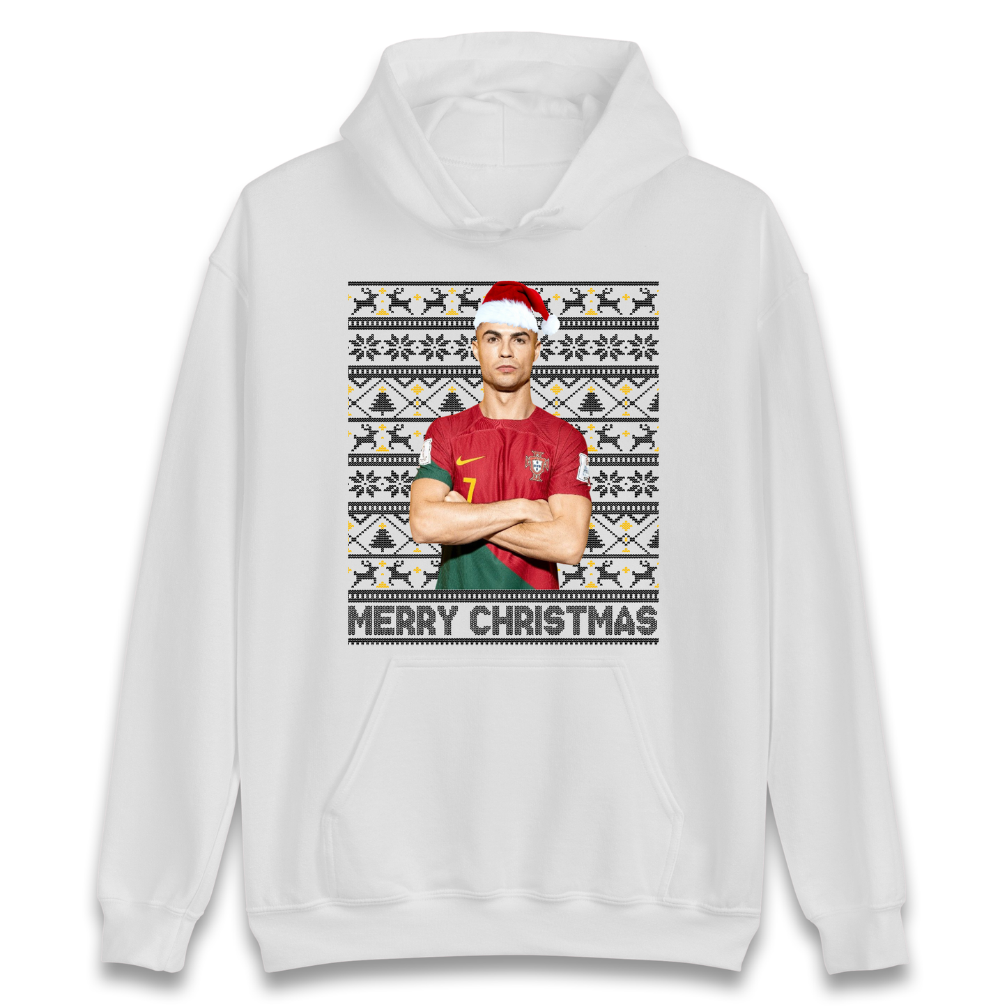 Merry Christmas Ronaldo Hoodie
