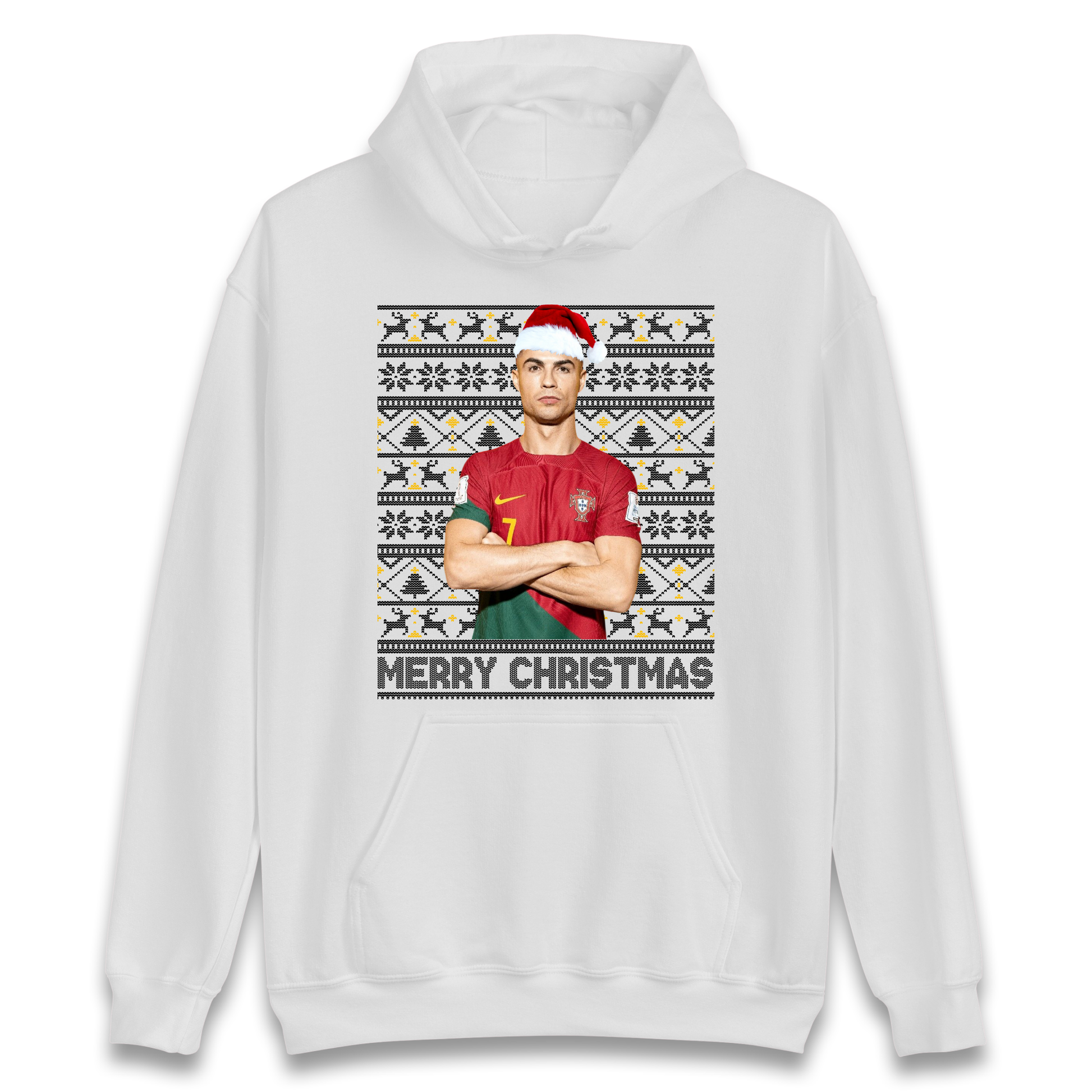 Merry Christmas Ronaldo Hoodie