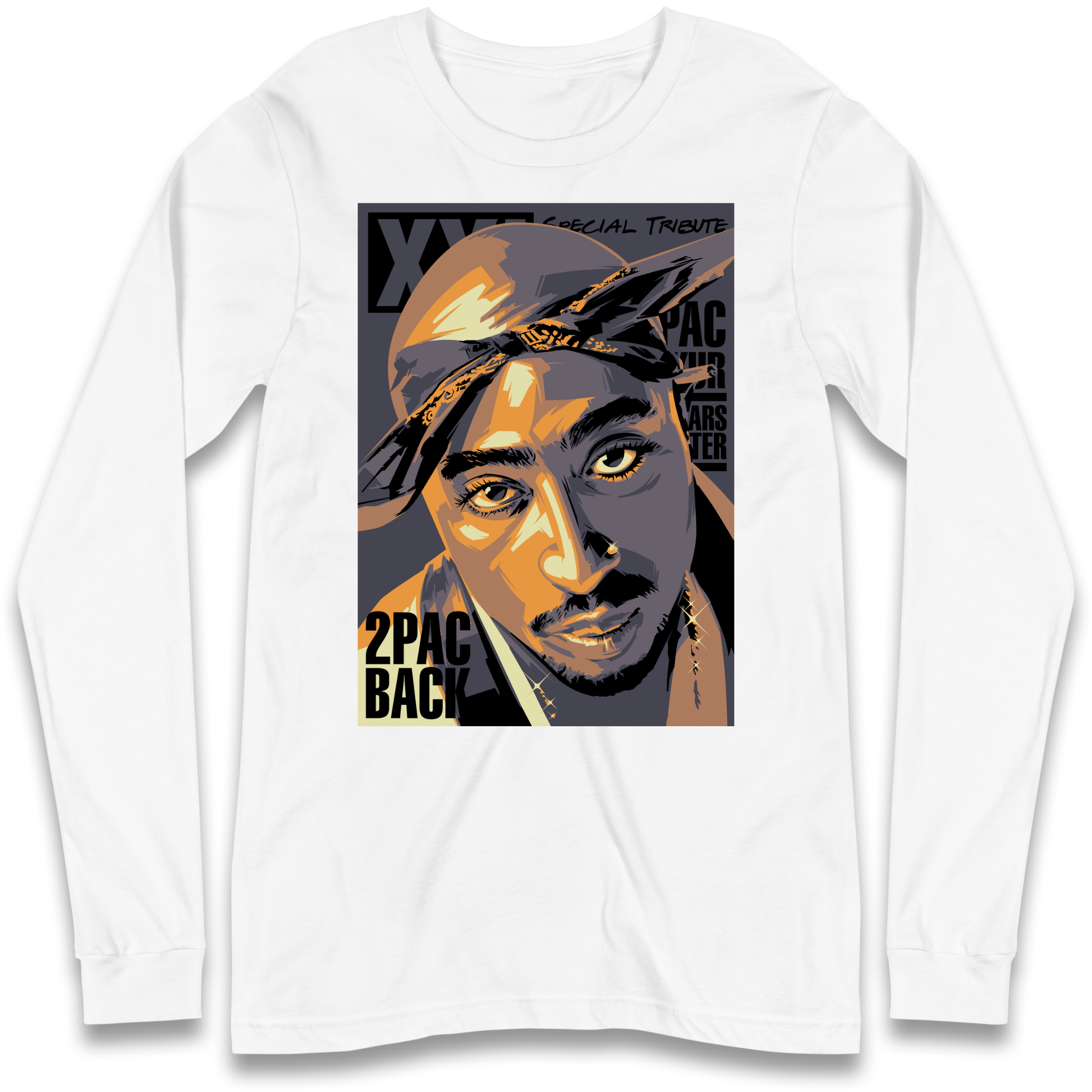 2 Pac Back Long Sleeve Shirt